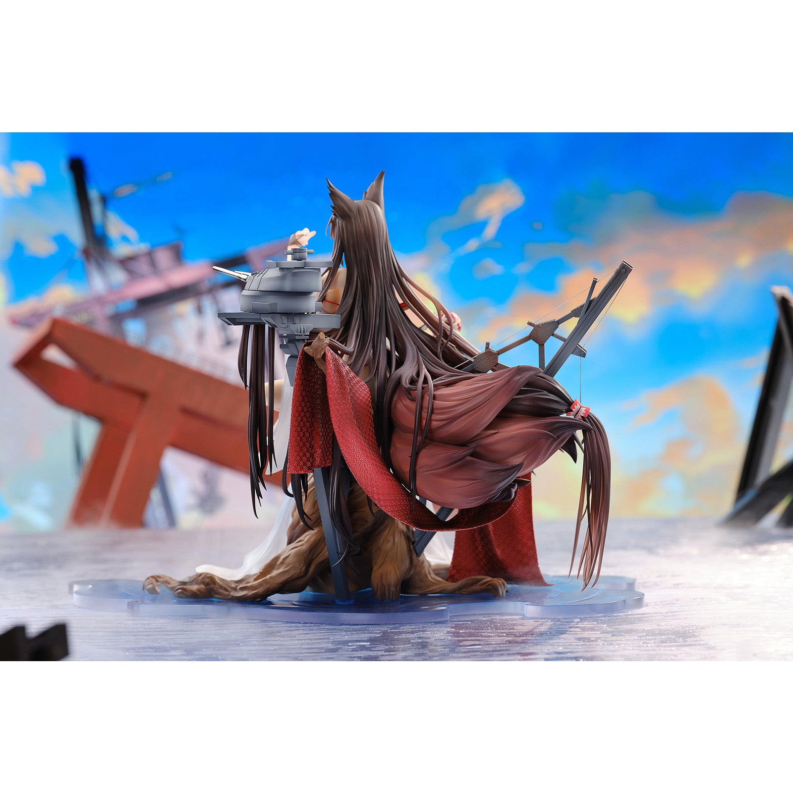 【新品即納】[FIG] 色紙付属 天城(あまぎ) 走水静蓮Ver. アズールレーン 1/7 完成品 フィギュア APEX(エーペックス)(20250530)