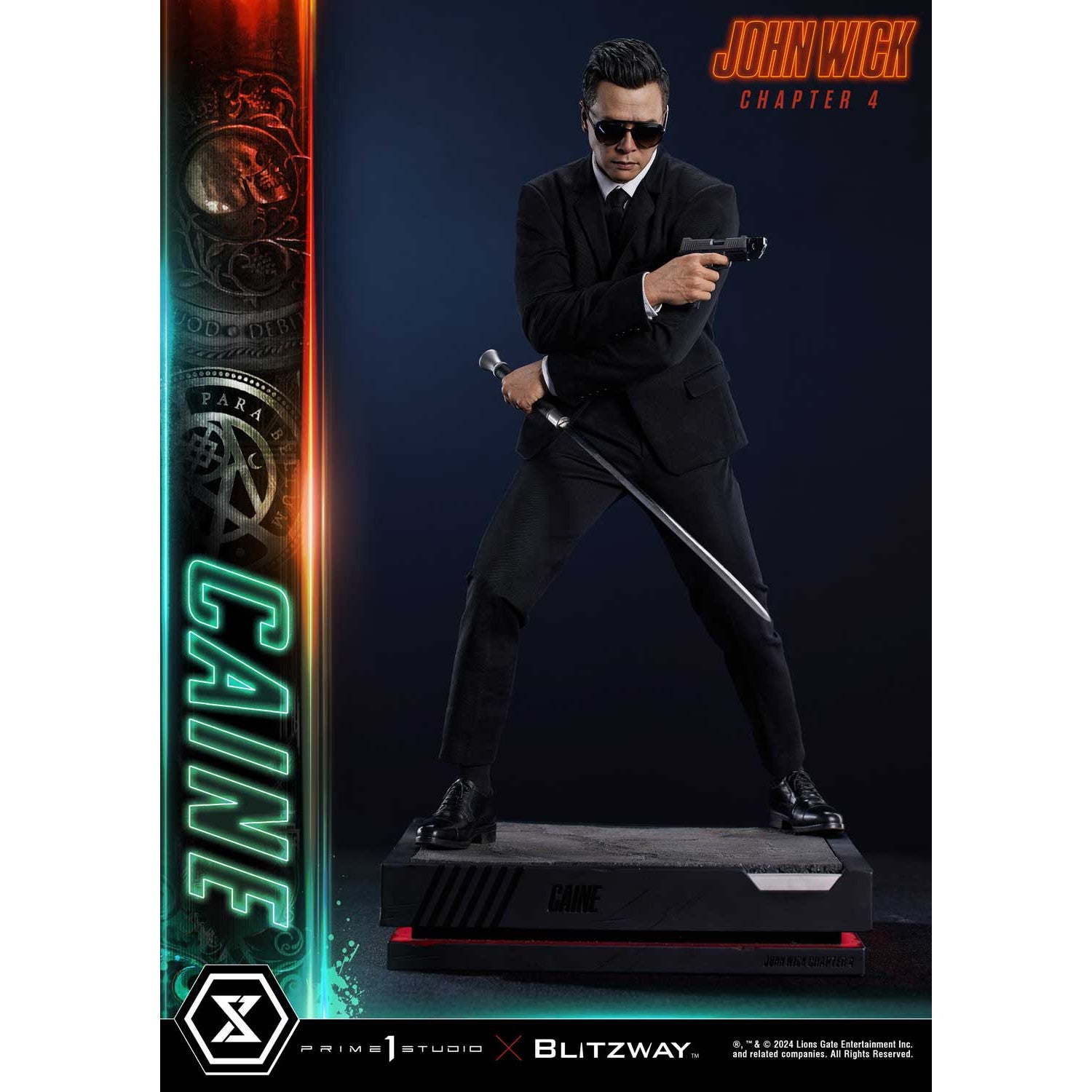 【新品即納】[FIG] プレミアムマスターライン ケイン ジョン・ウィック:コンセクエンス 1/4 完成品 フィギュア(PMJWK-02) プライム1スタジオ(20251231)