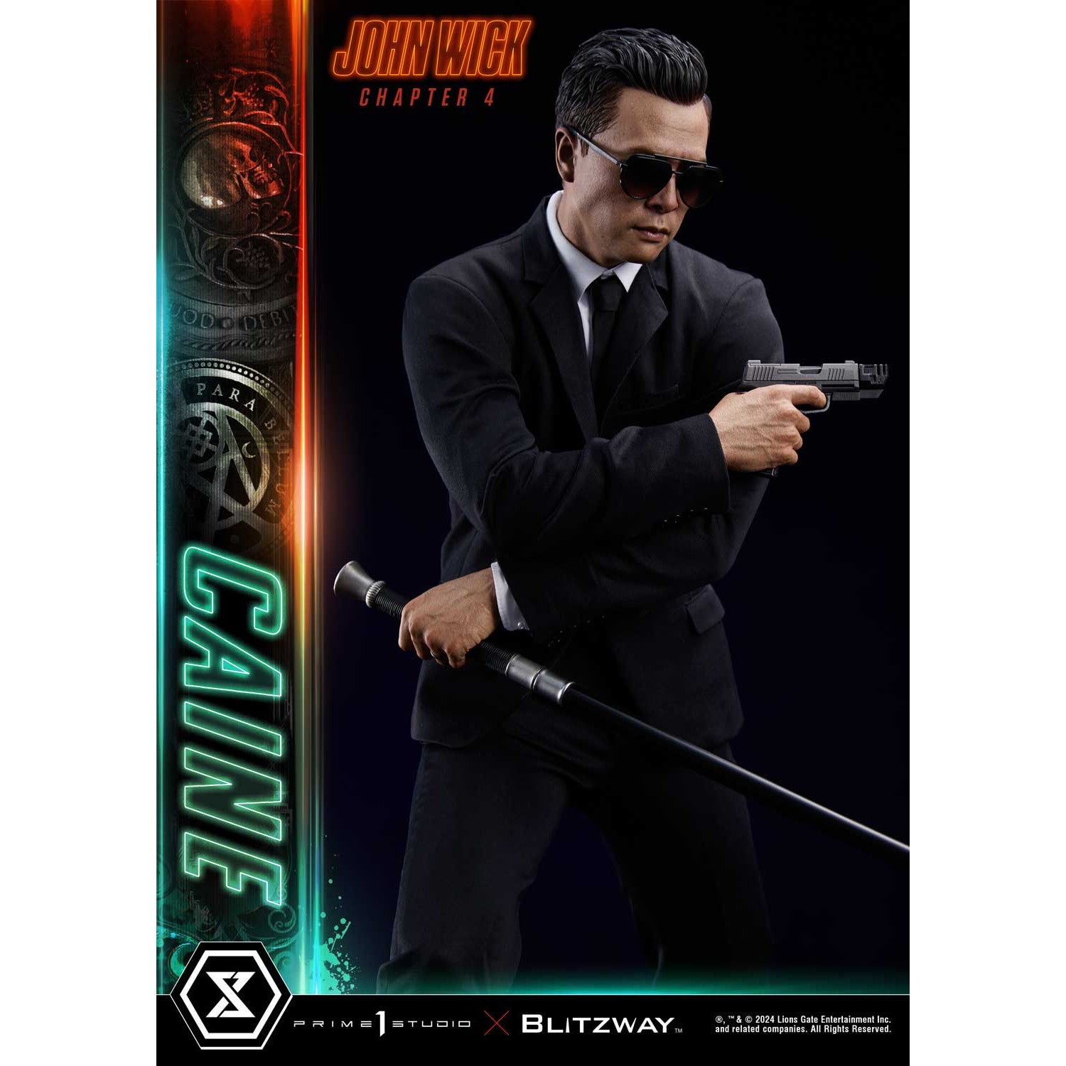 【新品即納】[FIG] プレミアムマスターライン ケイン ジョン・ウィック:コンセクエンス 1/4 完成品 フィギュア(PMJWK-02) プライム1スタジオ(20251231)