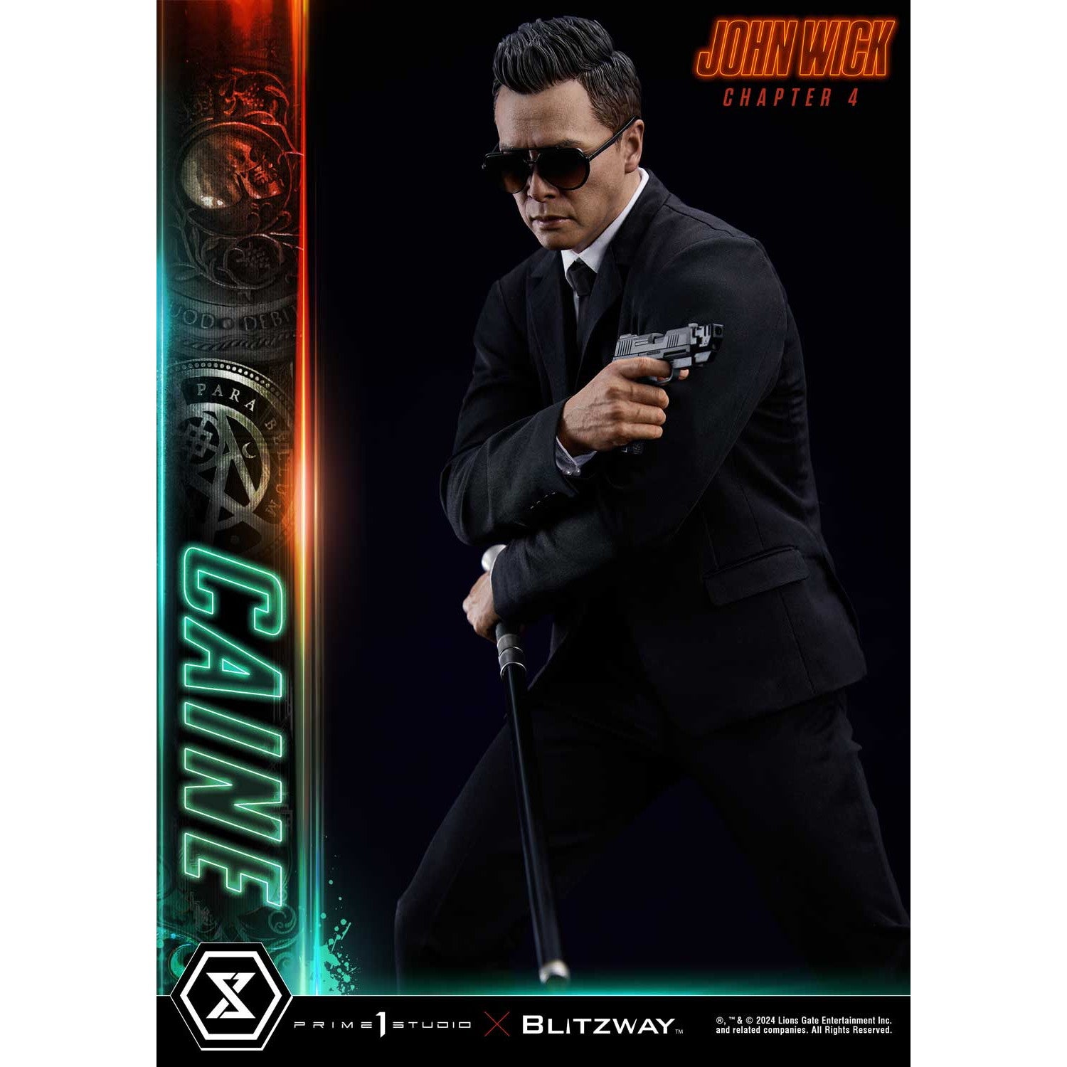 【新品即納】[FIG] プレミアムマスターライン ケイン ジョン・ウィック:コンセクエンス 1/4 完成品 フィギュア(PMJWK-02) プライム1スタジオ(20251231)