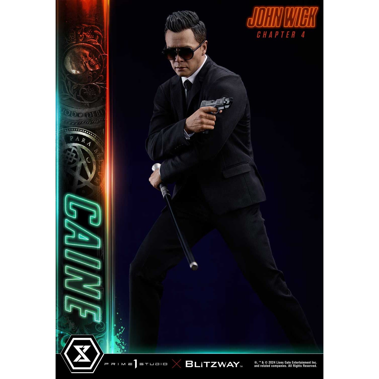 【新品即納】[FIG] プレミアムマスターライン ケイン ジョン・ウィック:コンセクエンス 1/4 完成品 フィギュア(PMJWK-02) プライム1スタジオ(20251231)