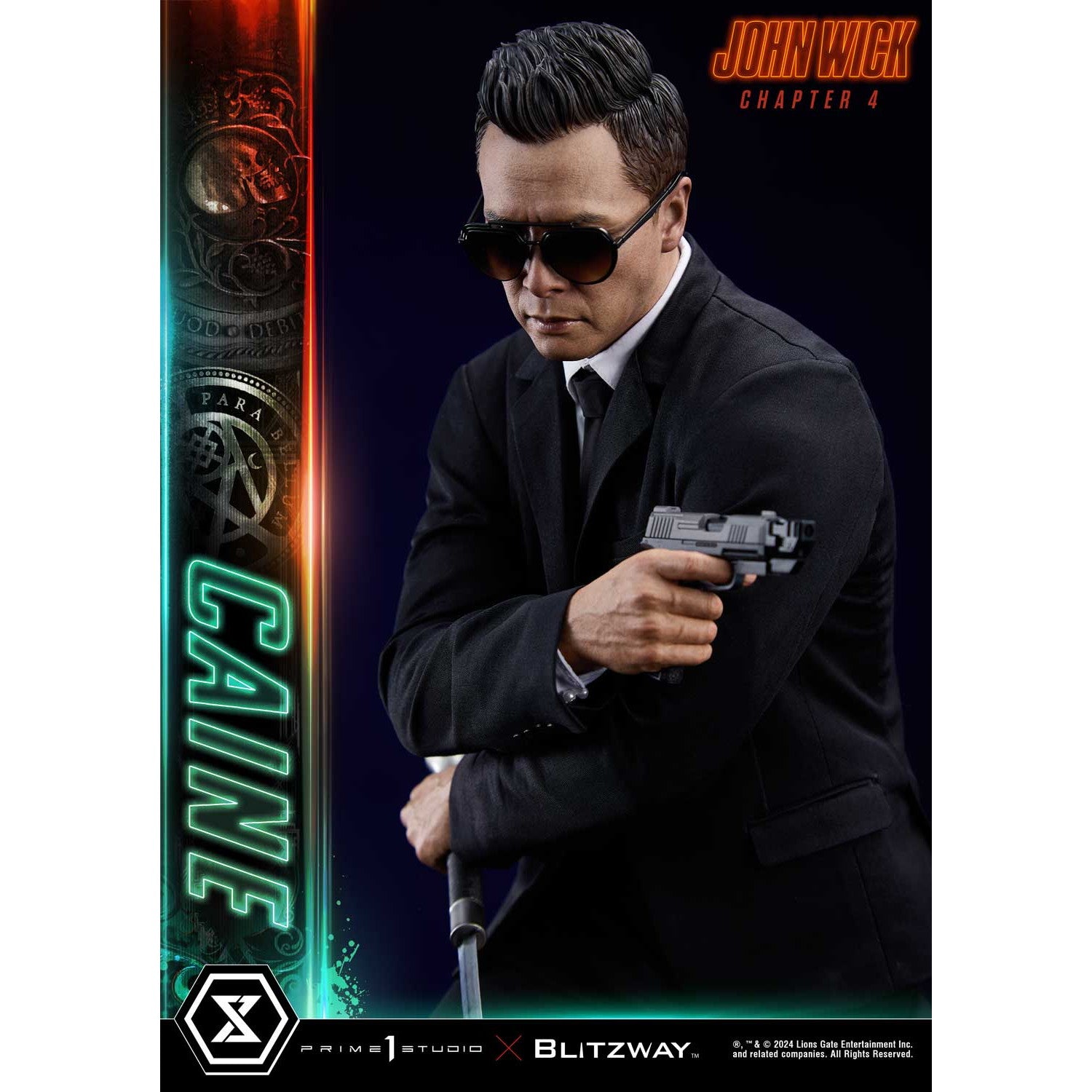 【新品即納】[FIG] プレミアムマスターライン ケイン ジョン・ウィック:コンセクエンス 1/4 完成品 フィギュア(PMJWK-02) プライム1スタジオ(20251231)
