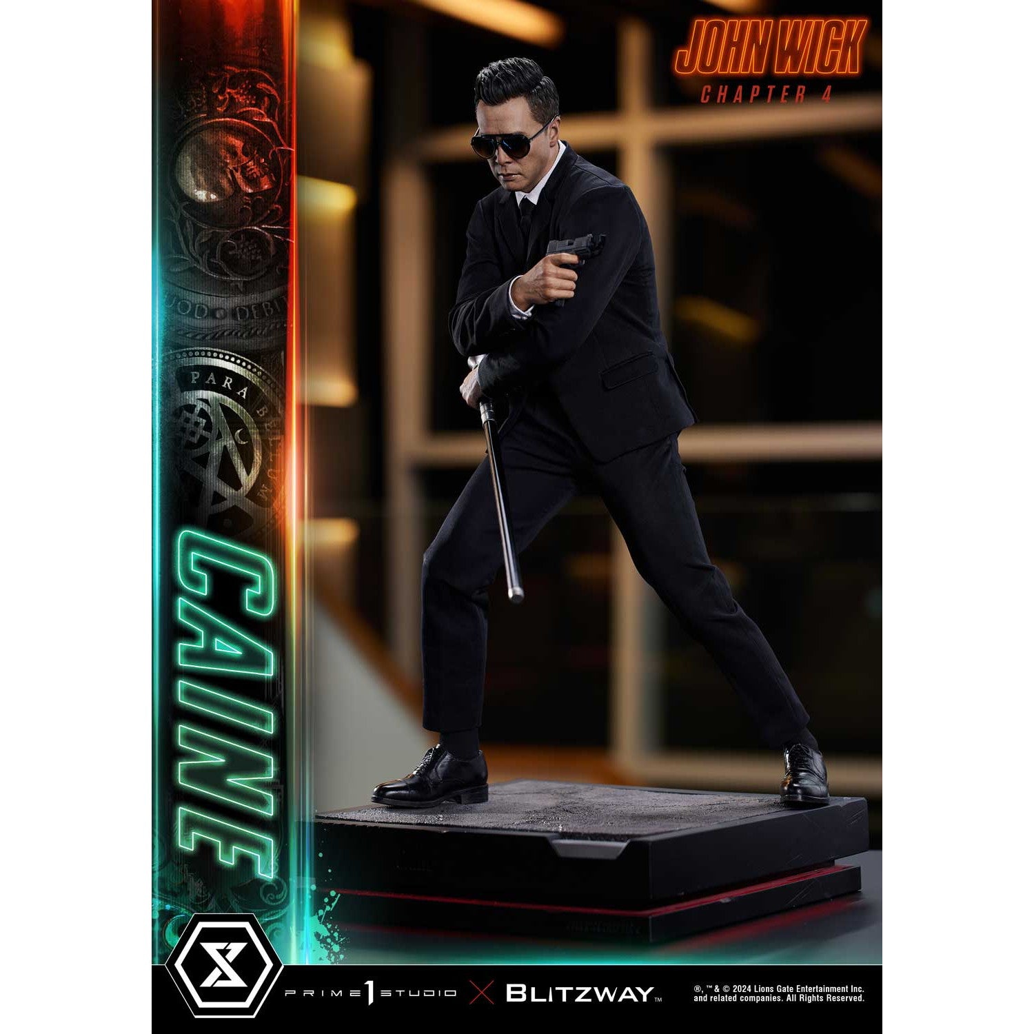 【新品即納】[FIG] プレミアムマスターライン ケイン ジョン・ウィック:コンセクエンス 1/4 完成品 フィギュア(PMJWK-02) プライム1スタジオ(20251231)