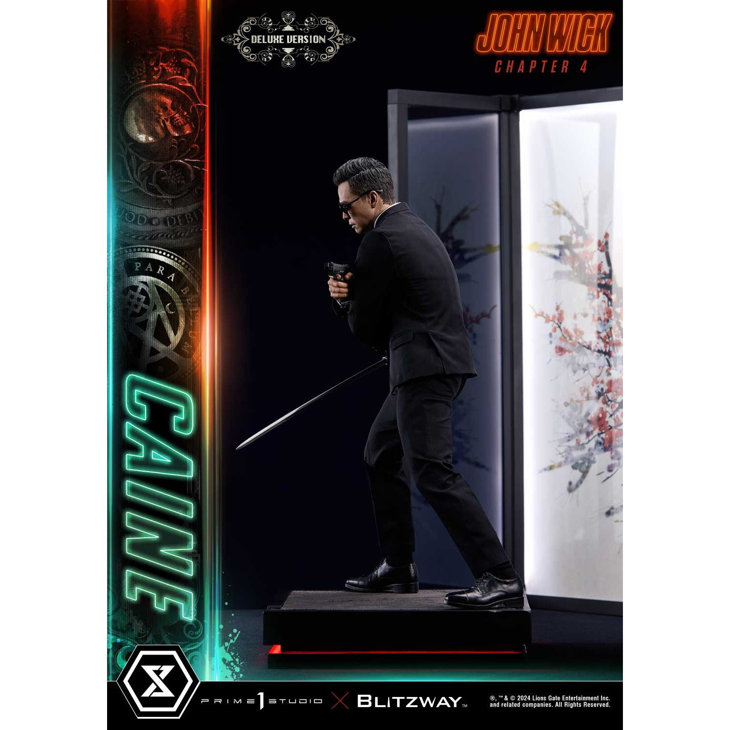 【新品即納】[FIG] プレミアムマスターライン ケイン ジョン・ウィック:コンセクエンス DX版 1/4 完成品 フィギュア(PMJWK-02DX) プライム1スタジオ(20251231)
