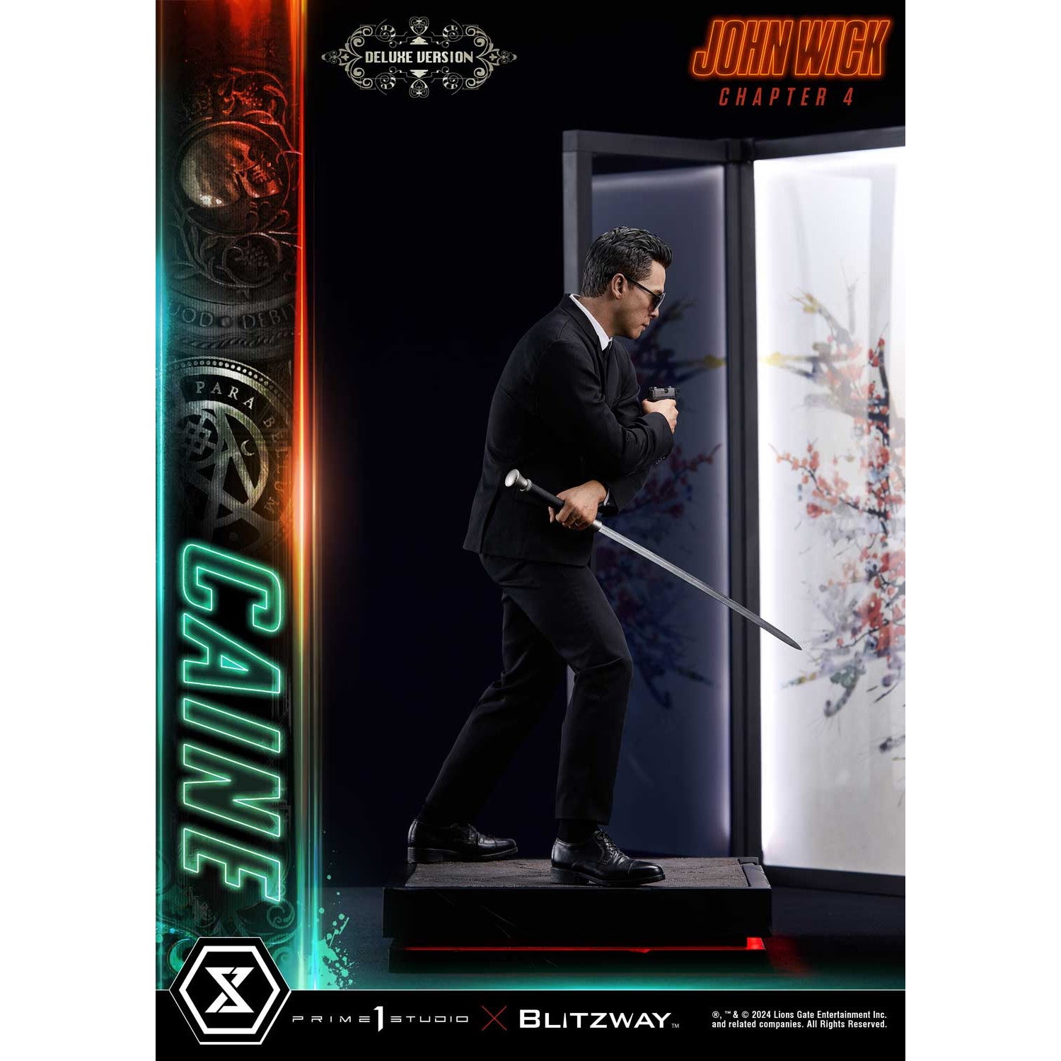 【新品即納】[FIG] プレミアムマスターライン ケイン ジョン・ウィック:コンセクエンス DX版 1/4 完成品 フィギュア(PMJWK-02DX) プライム1スタジオ(20251231)