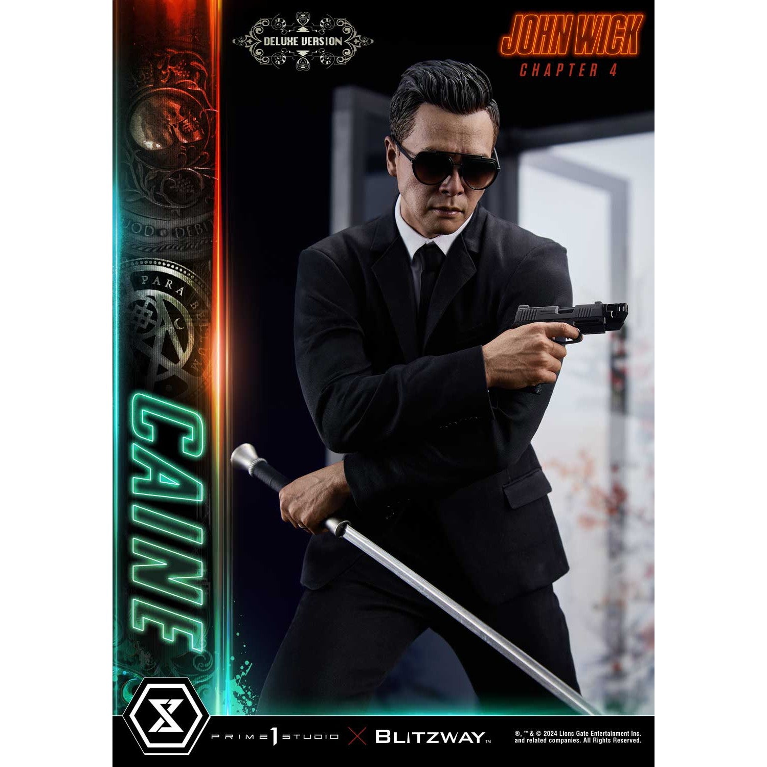 【新品即納】[FIG] プレミアムマスターライン ケイン ジョン・ウィック:コンセクエンス DX版 1/4 完成品 フィギュア(PMJWK-02DX) プライム1スタジオ(20251231)
