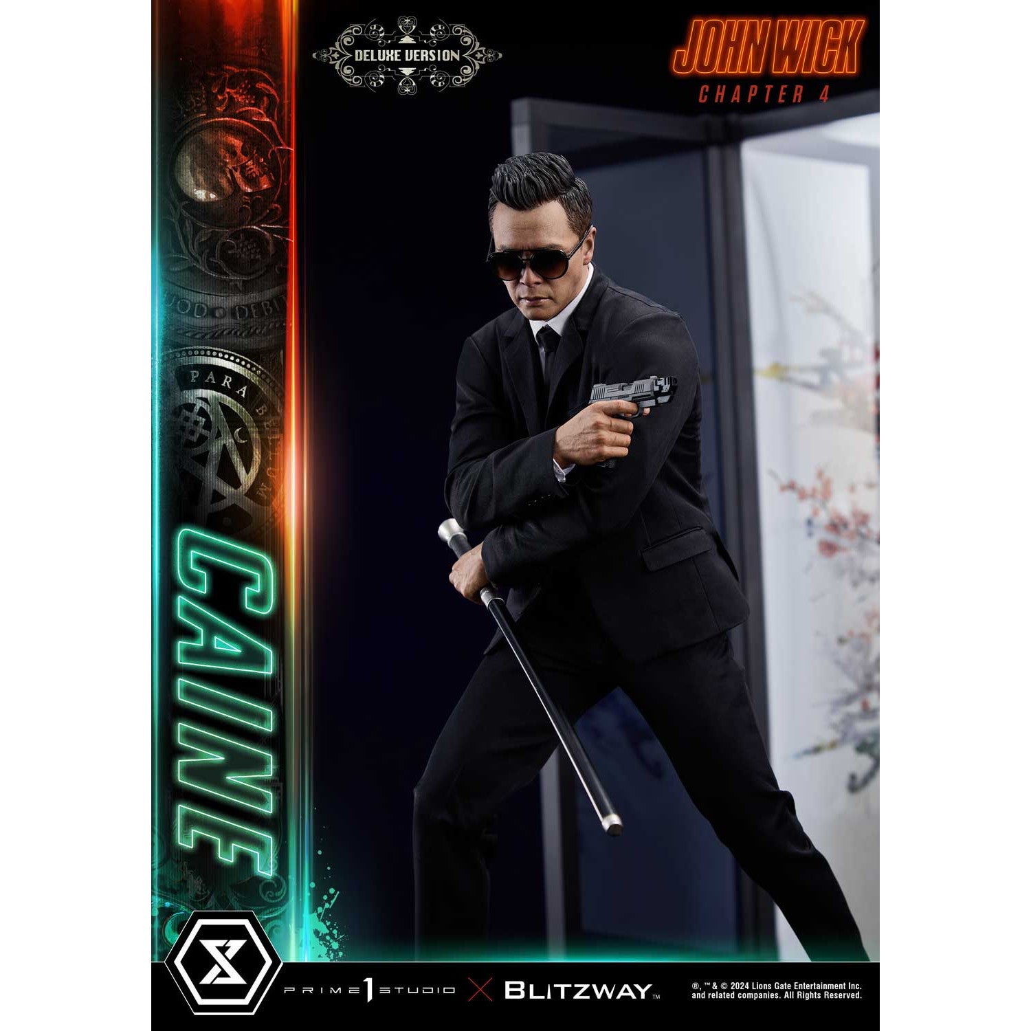 【新品即納】[FIG] プレミアムマスターライン ケイン ジョン・ウィック:コンセクエンス DX版 1/4 完成品 フィギュア(PMJWK-02DX) プライム1スタジオ(20251231)
