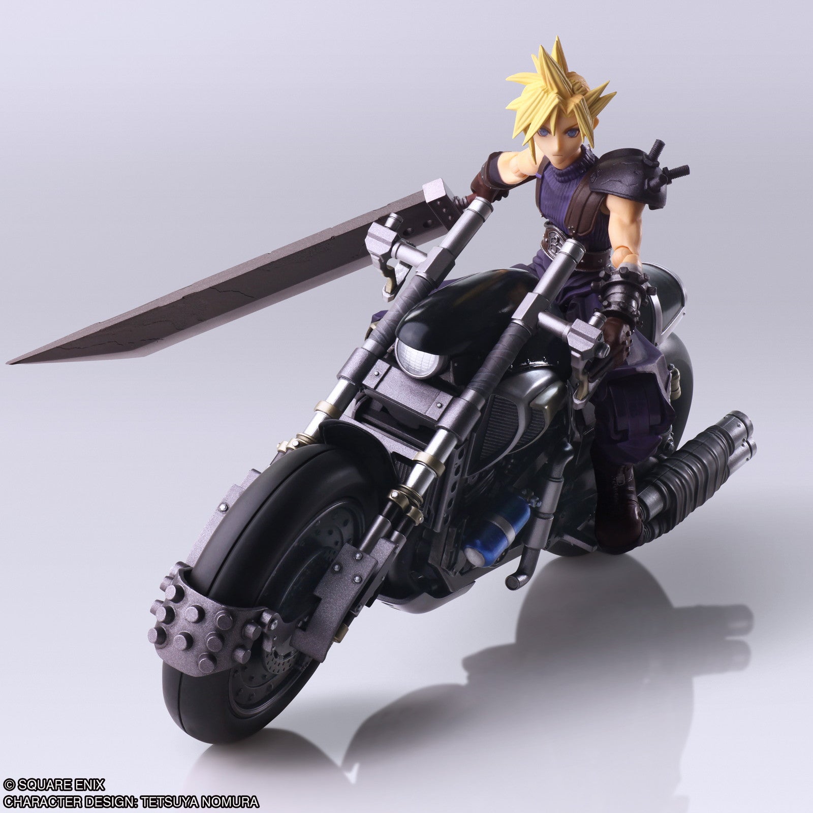 【新品即納】[FIG] BRING ARTS(ブリングアーツ) クラウド・ストライフ&ハーディ=デイトナ FINAL FANTASY VII(ファイナルファンタジー7) 完成品 可動フィギュア スクウェア・エニックス(20250531)