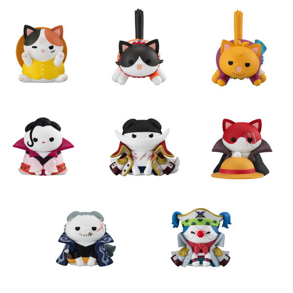 【新品即納】[FIG] (BOX)MEGA CAT PROJECT ニャンピースニャーン! ルフィと頂上戦争編 ONE PIECE(ワンピース) フィギュア(8個) メガハウス(20241231)