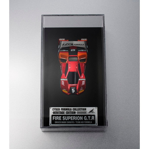 【新品即納】[FIG] (再販) C.F.C.サイバーフォーミュラコレクション -Heritage Edition- ファイアースペリオンG.T.R 新世紀GPXサイバーフォーミュラ 完成品 フィギュア メガハウス(20251231)