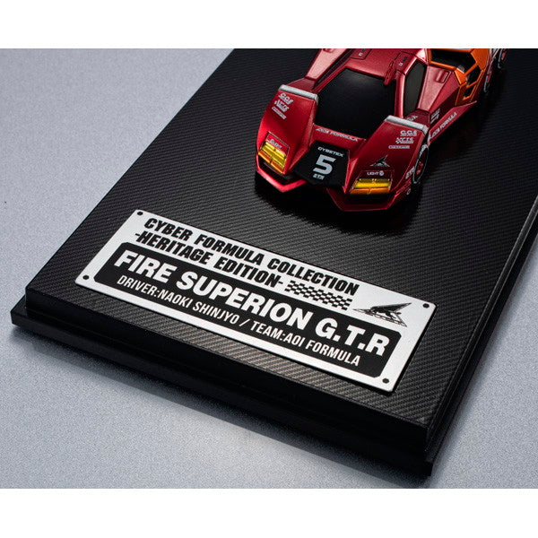 【新品即納】[FIG] (再販) C.F.C.サイバーフォーミュラコレクション -Heritage Edition- ファイアースペリオンG.T.R 新世紀GPXサイバーフォーミュラ 完成品 フィギュア メガハウス(20251231)