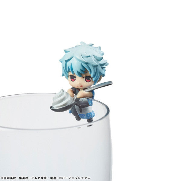 【新品即納】[FIG] [BOX](再販)お茶友シリーズ 銀魂 自由すぎる銀魂茶屋 フィギュア(8個) メガハウス(20241231)