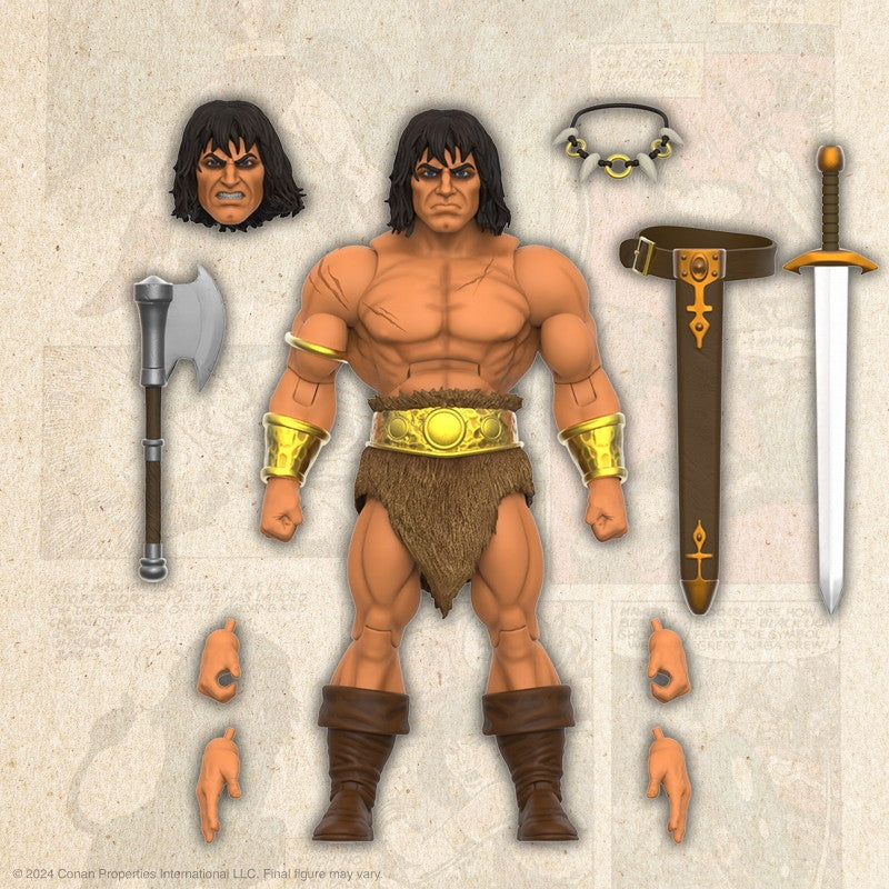 【新品即納】[FIG] コナン・ザ・バーバリアン コナン(コミック) 完成品 アルティメイト 7インチ アクションフィギュア スーパー7(20250331)