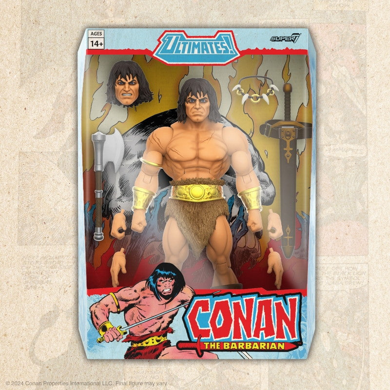 【新品即納】[FIG] コナン・ザ・バーバリアン コナン(コミック) 完成品 アルティメイト 7インチ アクションフィギュア スーパー7(20250331)