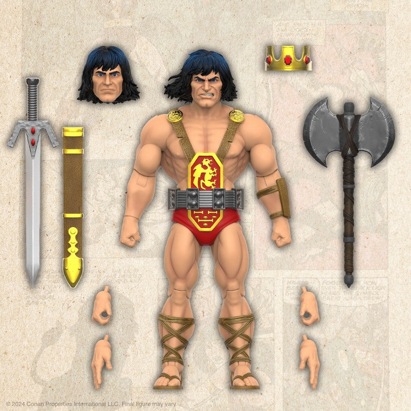 【新品即納】[FIG] カル・ザ・コンカラー コナン(コミック) 完成品 アルティメイト 7インチ アクションフィギュア スーパー7(20250331)