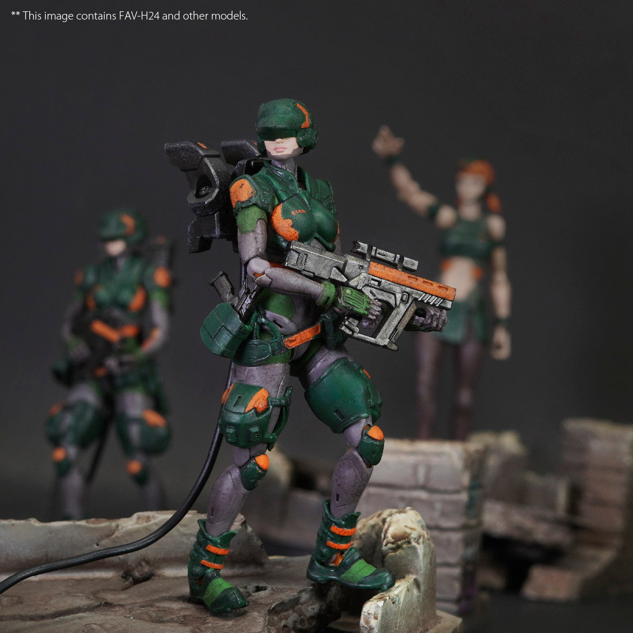 【新品即納】[FIG] アネックス2179シリーズ FAV-H24 E-12m 1/18 完成品 可動フィギュア TOYS ALLIANCE(トイアライアンス)(20250327)