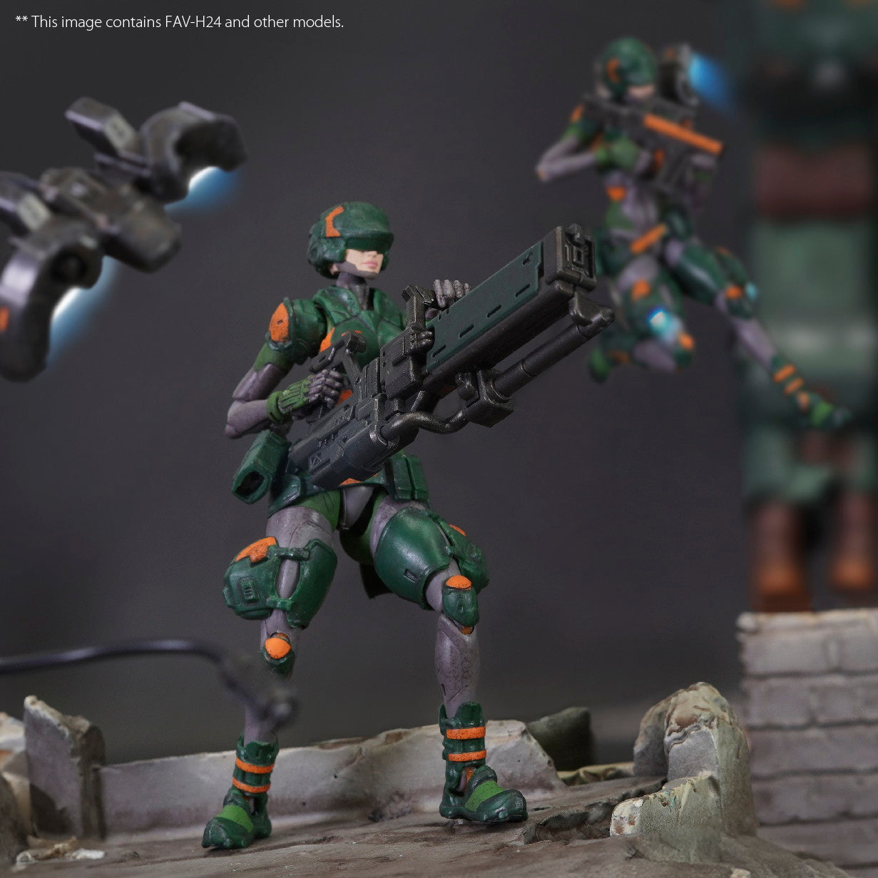【新品即納】[FIG] アネックス2179シリーズ FAV-H24 E-12m 1/18 完成品 可動フィギュア TOYS ALLIANCE(トイアライアンス)(20250327)