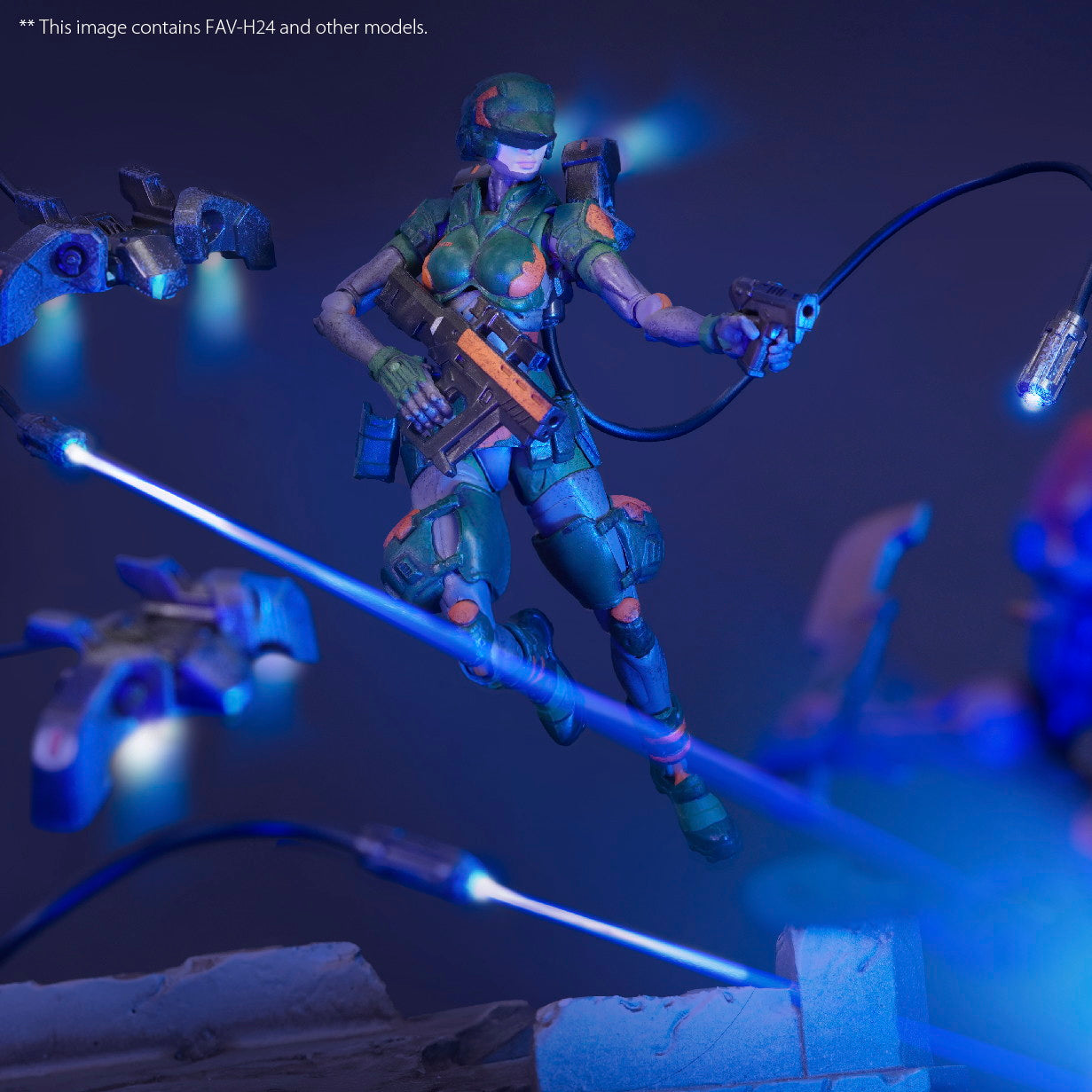 【新品即納】[FIG] アネックス2179シリーズ FAV-H24 E-12m 1/18 完成品 可動フィギュア TOYS ALLIANCE(トイアライアンス)(20250327)