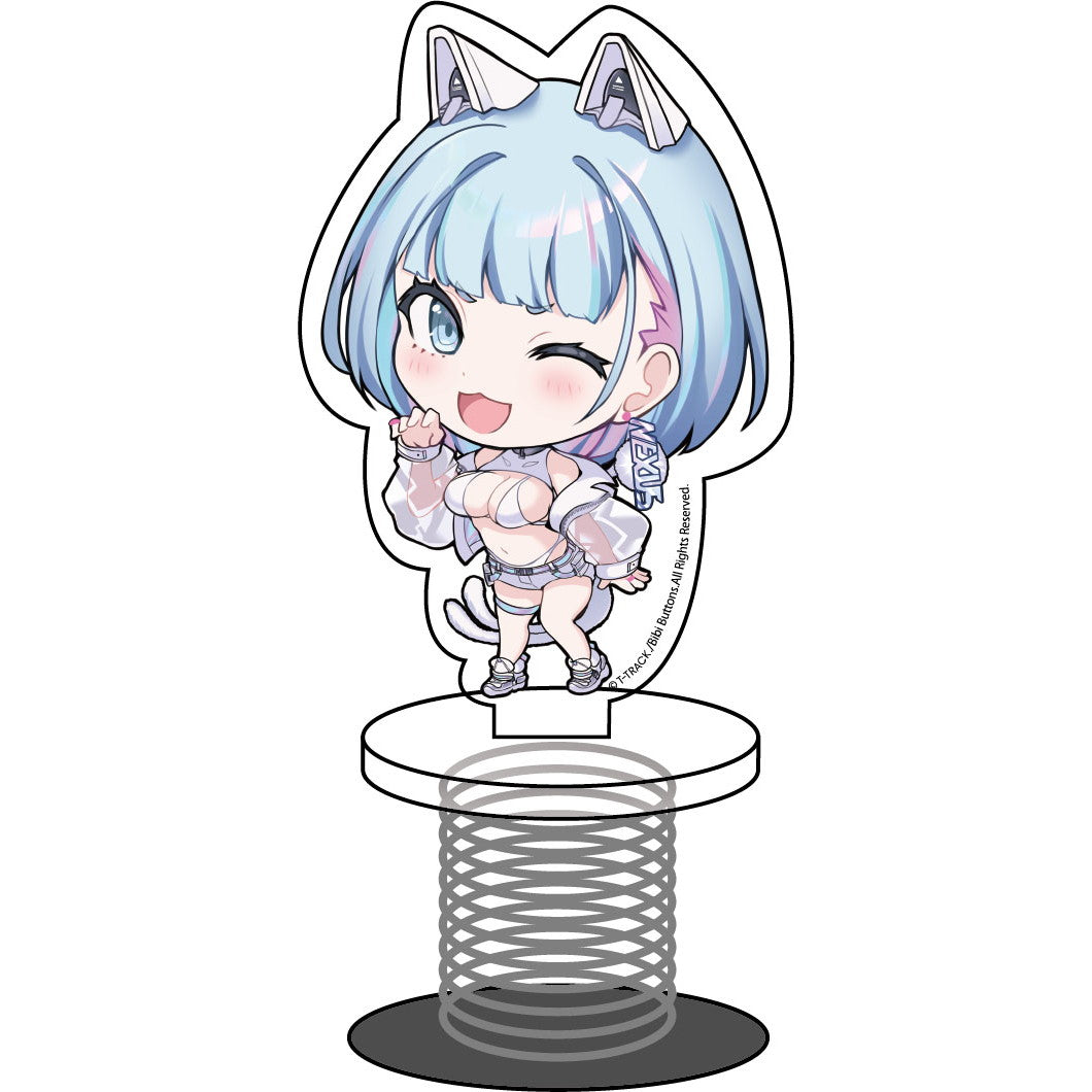【新品即納】[FIG] アクリルスタンド付属 近未来ネコマタ ミウ 通常版 1/6 完成品 フィギュア Bibi Buttons(20250630)
