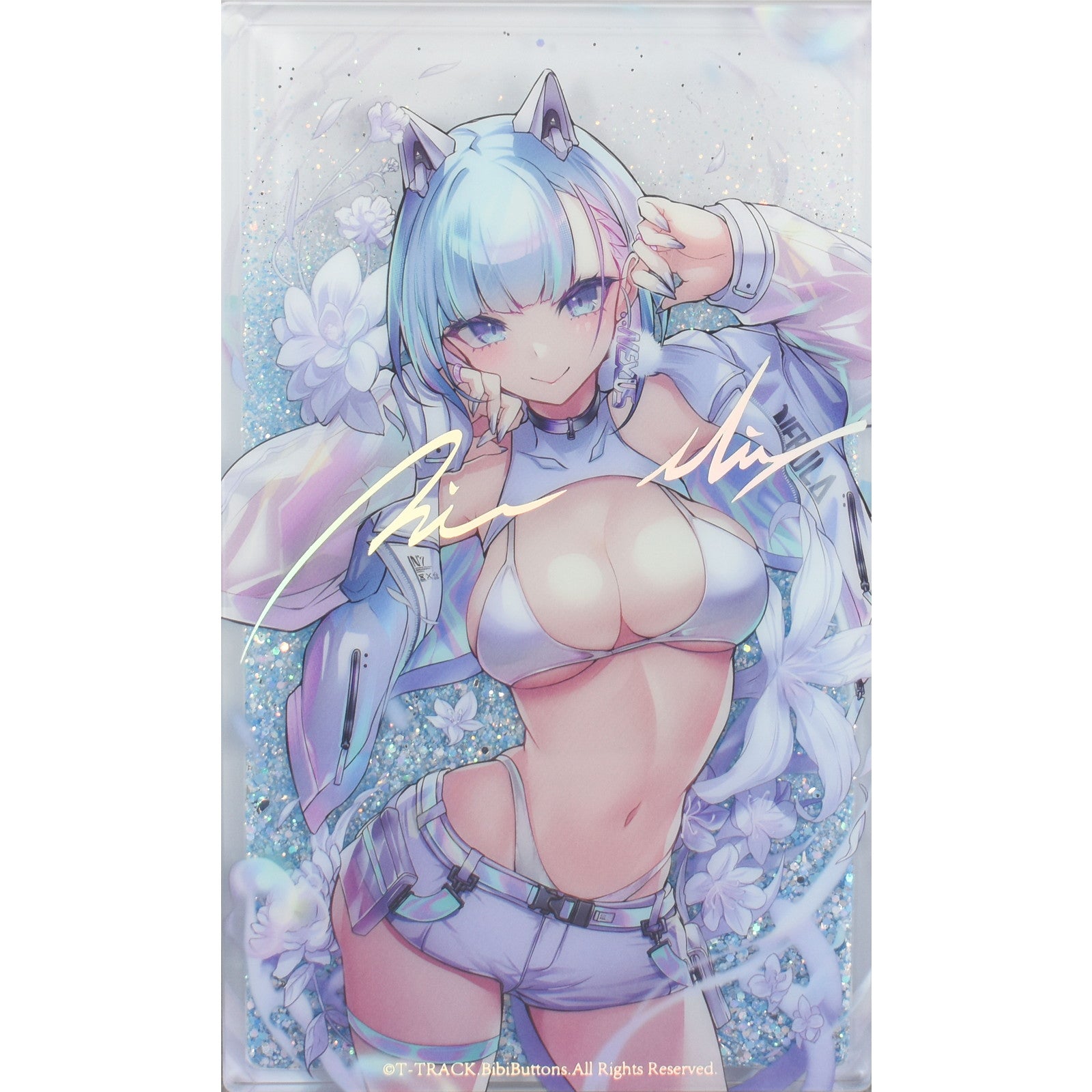 【新品即納】[FIG] アクリルスタンド&アクリルプレート付属 近未来ネコマタ ミウ 豪華版 1/6 完成品 フィギュア Bibi Buttons(20250630)