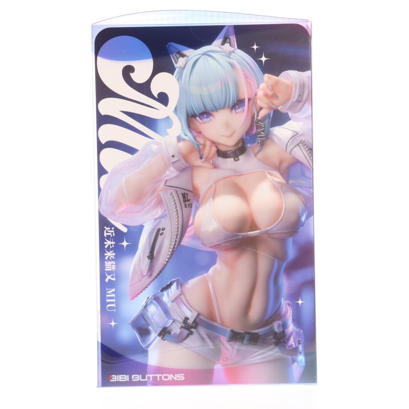 【中古即納】[FIG] アクリルスタンド&アクリルプレート付属 近未来ネコマタ ミウ 豪華版 1/6 完成品 フィギュア Bibi Buttons(20250630)