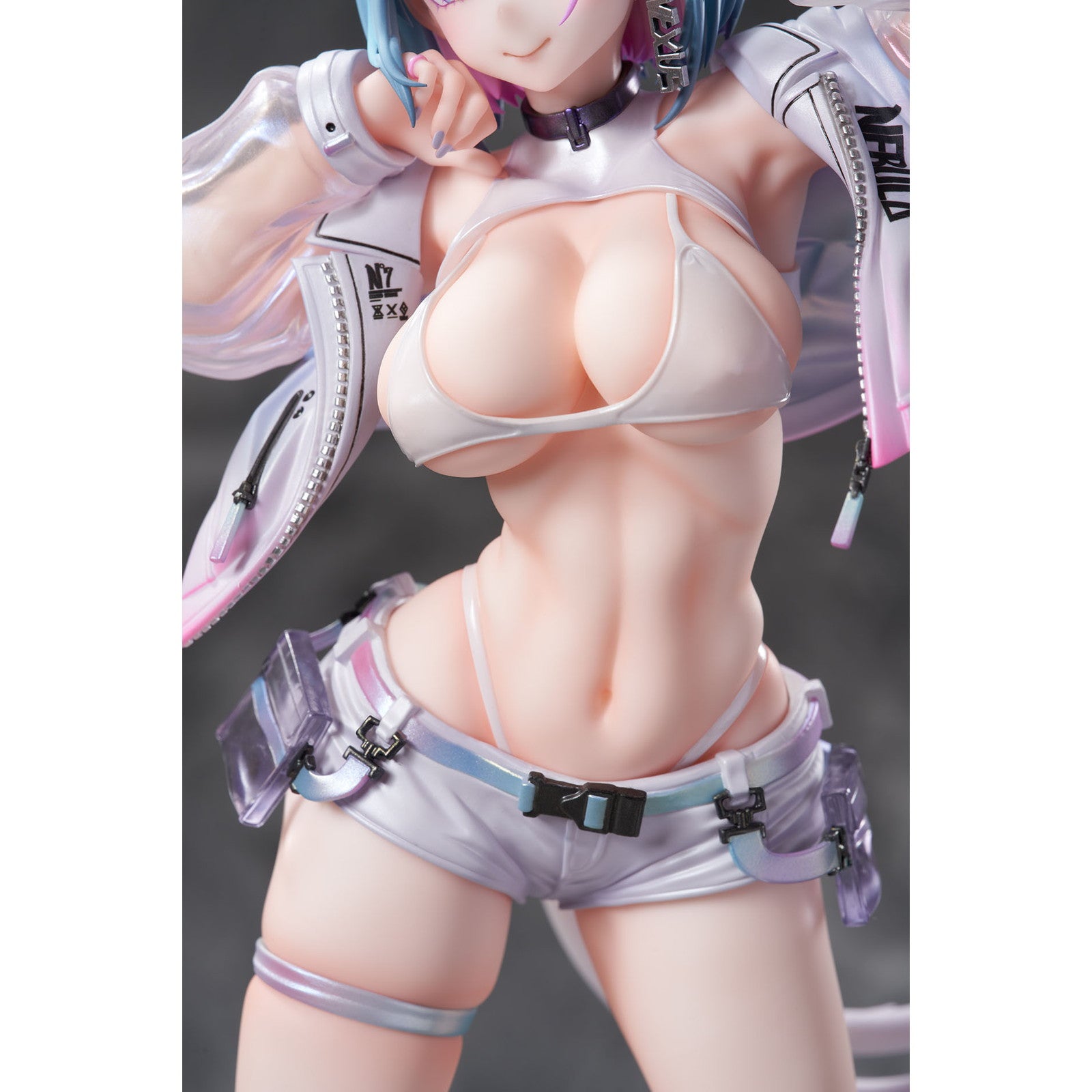 【新品即納】[FIG] アクリルスタンド&アクリルプレート付属 近未来ネコマタ ミウ 豪華版 1/6 完成品 フィギュア Bibi Buttons(20250630)