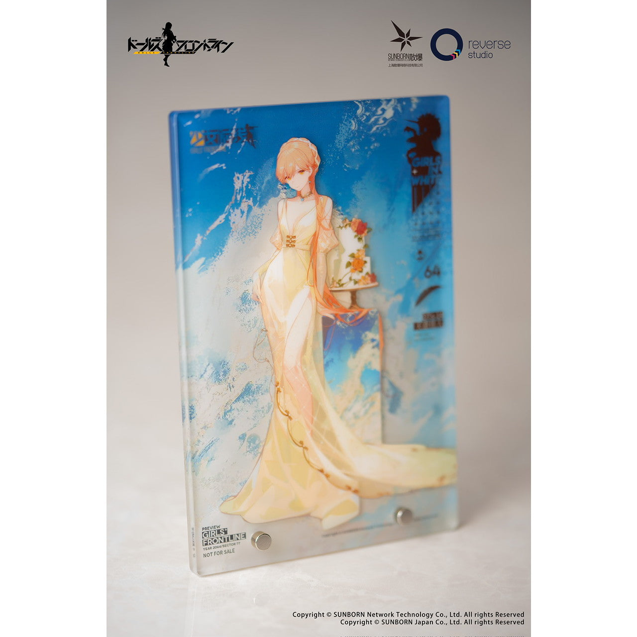 【新品即納】[FIG] アクリルブロック付属 OTs-14 運命の佳人 重傷Ver. ドールズフロントライン 1/7 完成品 フィギュア Reverse Studio(リバーススタジオ)(20251010)