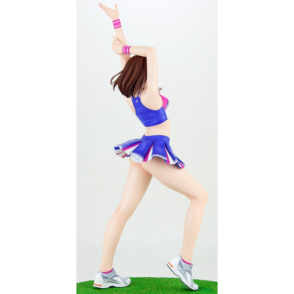 【新品即納】[FIG] No.250 やすみちゃんチアリーダー'24 成形色アイボリー 1/5.5 レジンキャストキット フィギュア クルシマ製作所(20240731)