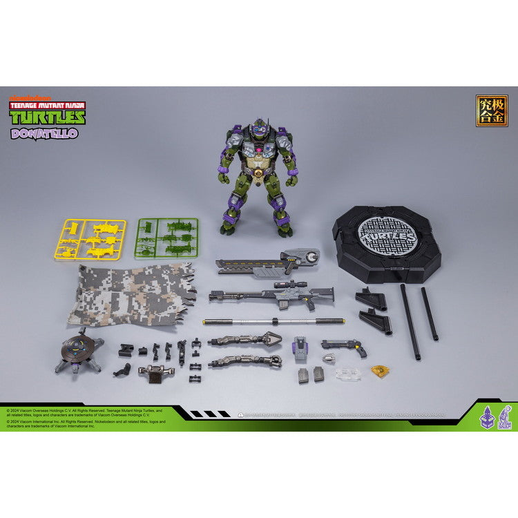 【新品即納】[FIG] 初回特典付属 HB0015 ドナテロ ティーンエイジ・ミュータント・ニンジャ・タートルズ 完成品 合金可動フィギュア HEATBOYS(ヒートボーイズ)(20250531)