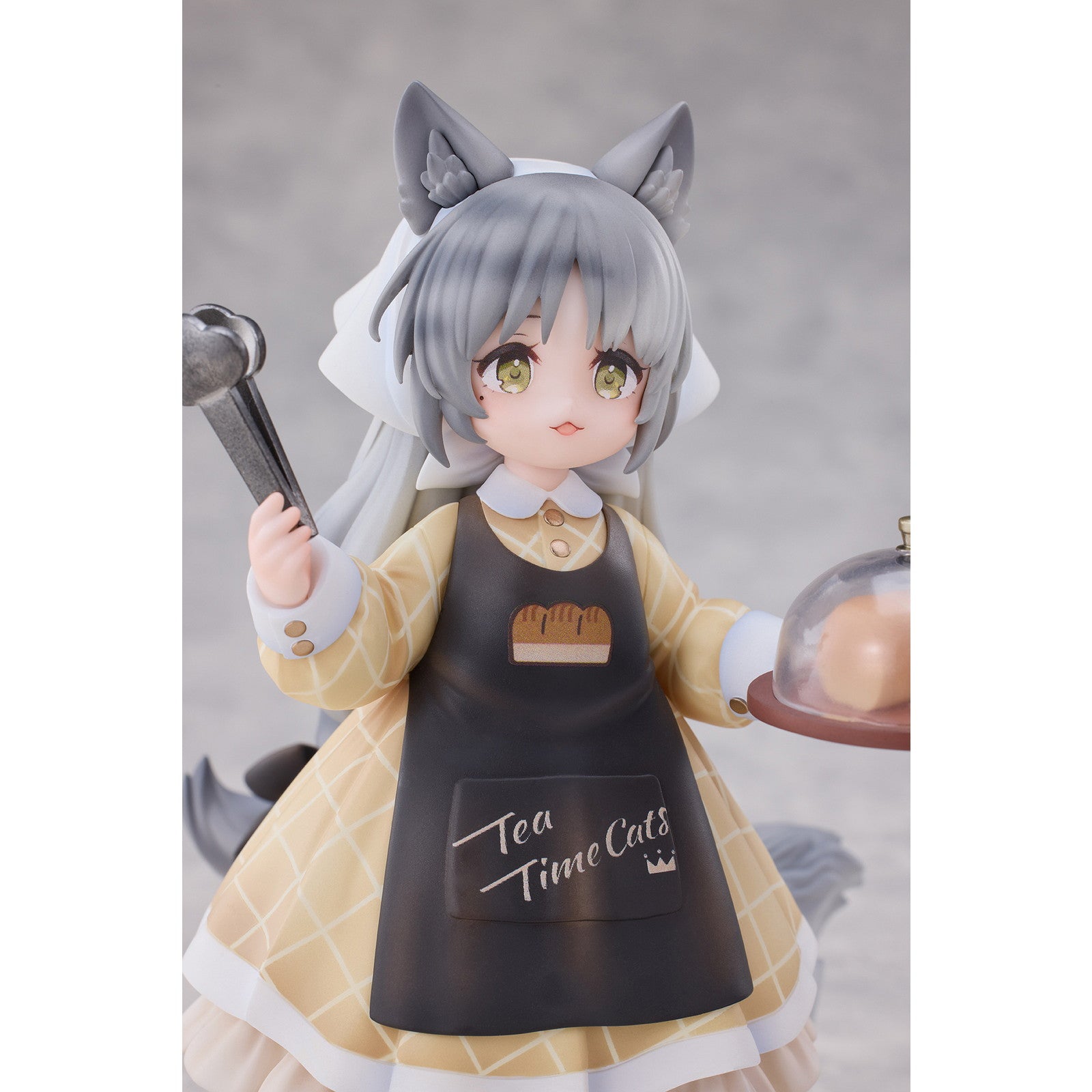 【新品即納】[FIG] DLCシリーズ ティータイム キャッツ シーン にゃん町「パン屋」店員にゃん 完成品 フィギュア RIBOSE(核糖文化)(20250531)