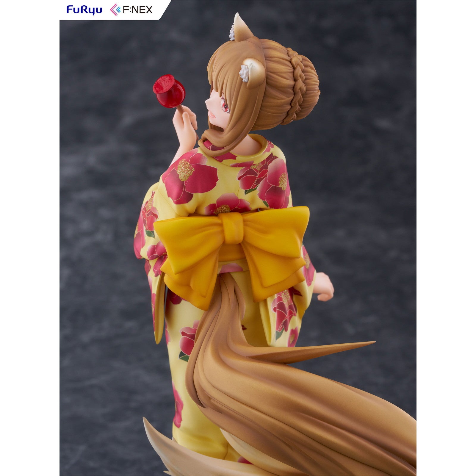 【新品即納】[FIG] ホロ 浴衣Ver. 狼と香辛料 MERCHANT MEETS THE WISE WOLF 1/7 完成品 フィギュア(AMU-FNX1096) フリュー(20250413)