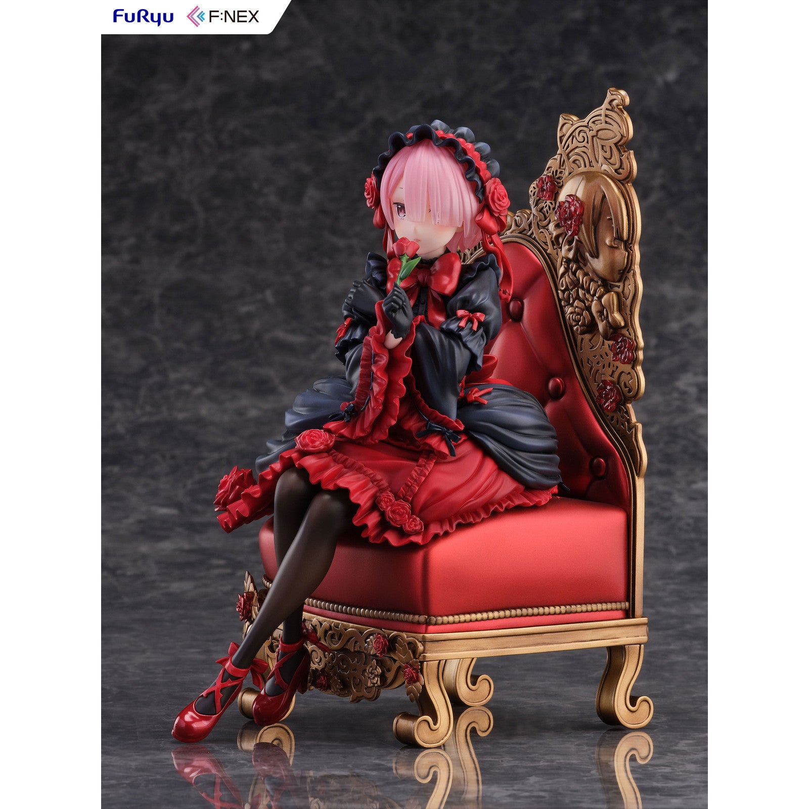 【新品即納】[FIG] ラム Gothic ver. Re:ゼロから始める異世界生活 1/7 完成品 フィギュア(AMU-FNX0942) フリュー(20250523)