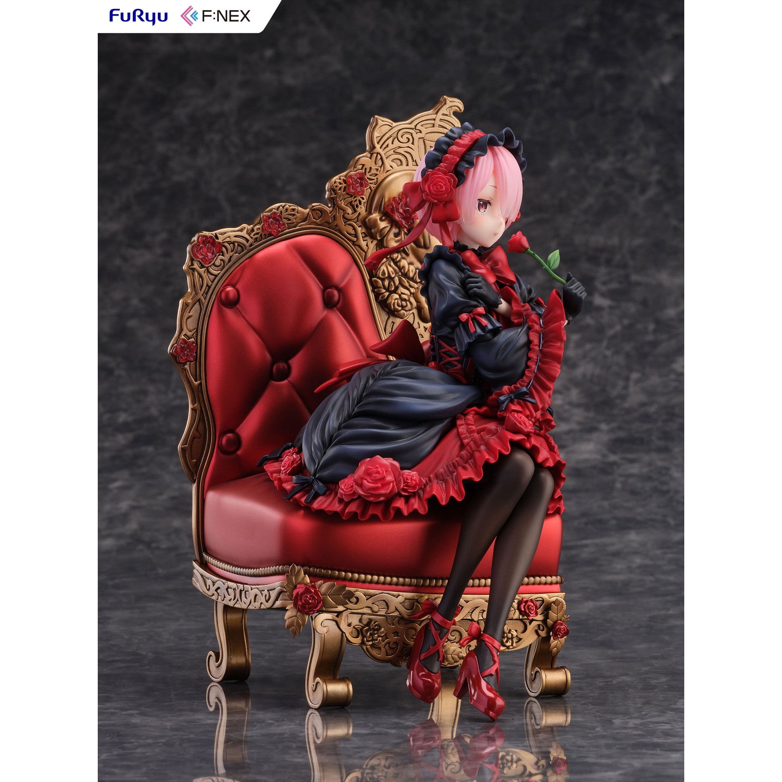 【新品即納】[FIG] ラム Gothic ver. Re:ゼロから始める異世界生活 1/7 完成品 フィギュア(AMU-FNX0942) フリュー(20250523)