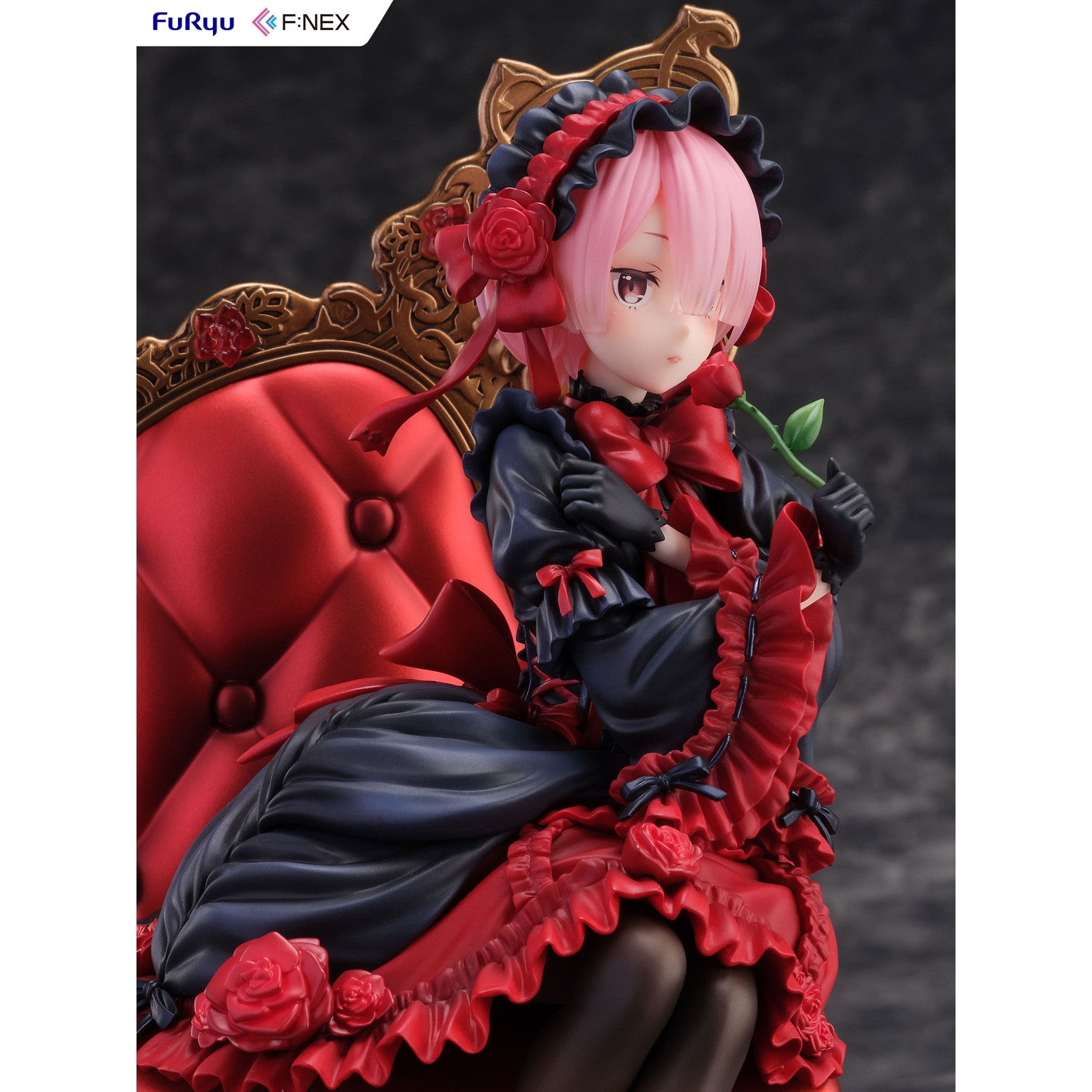 【新品即納】[FIG] ラム Gothic ver. Re:ゼロから始める異世界生活 1/7 完成品 フィギュア(AMU-FNX0942) フリュー(20250523)