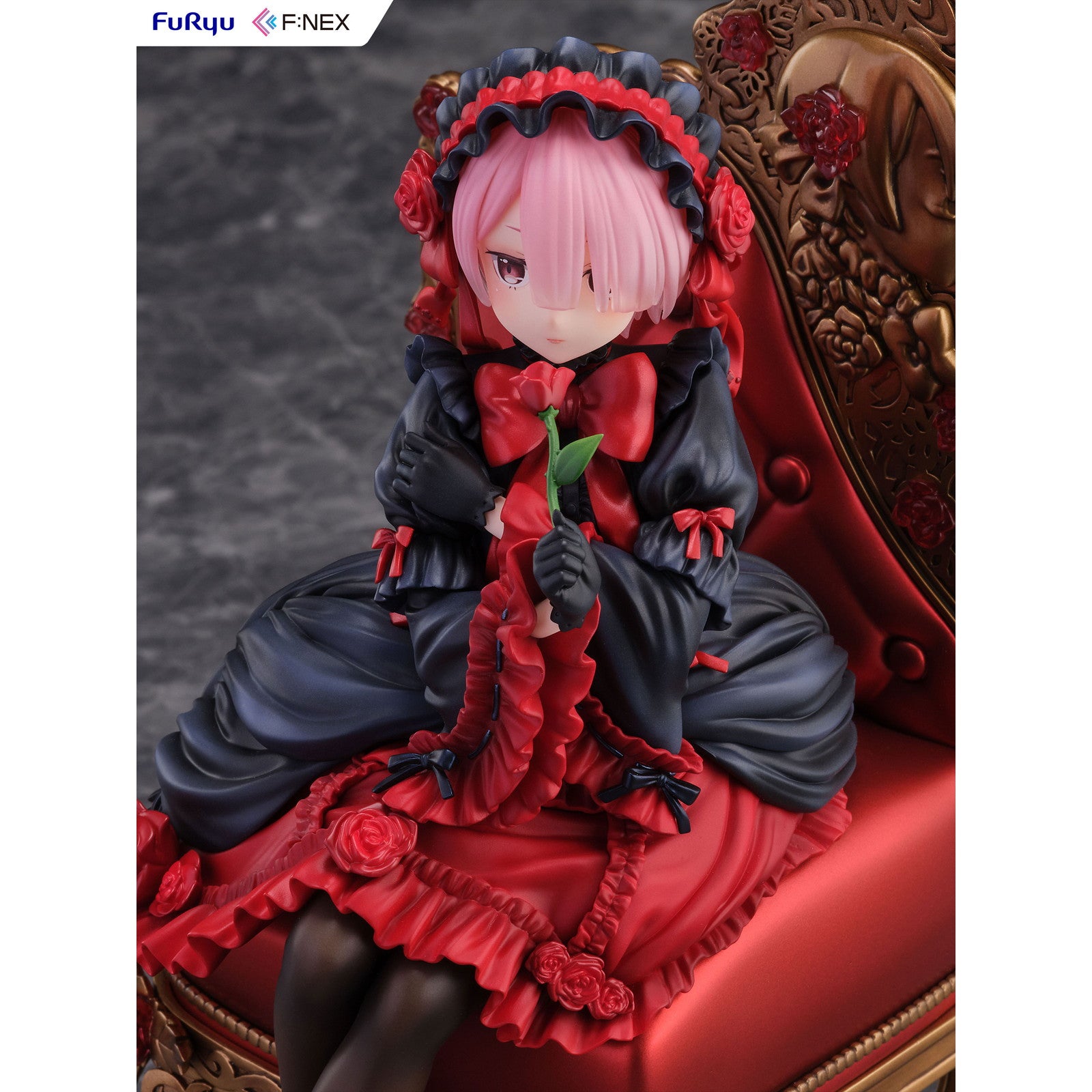 予約安心出荷】[FIG]ラム Gothic ver. Re:ゼロから始める異世界生活 1/7 完成品 フィギュア(AMU-FNX0942) フリュー