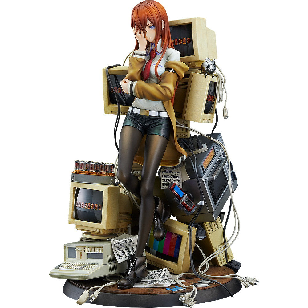 【中古即納】[FIG] (再販) 牧瀬紅莉栖～運命探知の魔眼(リーディング・シュタイナー)～(まきせくりす) STEINS;GATE(シュタインズ・ゲート) 1/7 完成品 フィギュア グッドスマイルカンパニー(20250731)