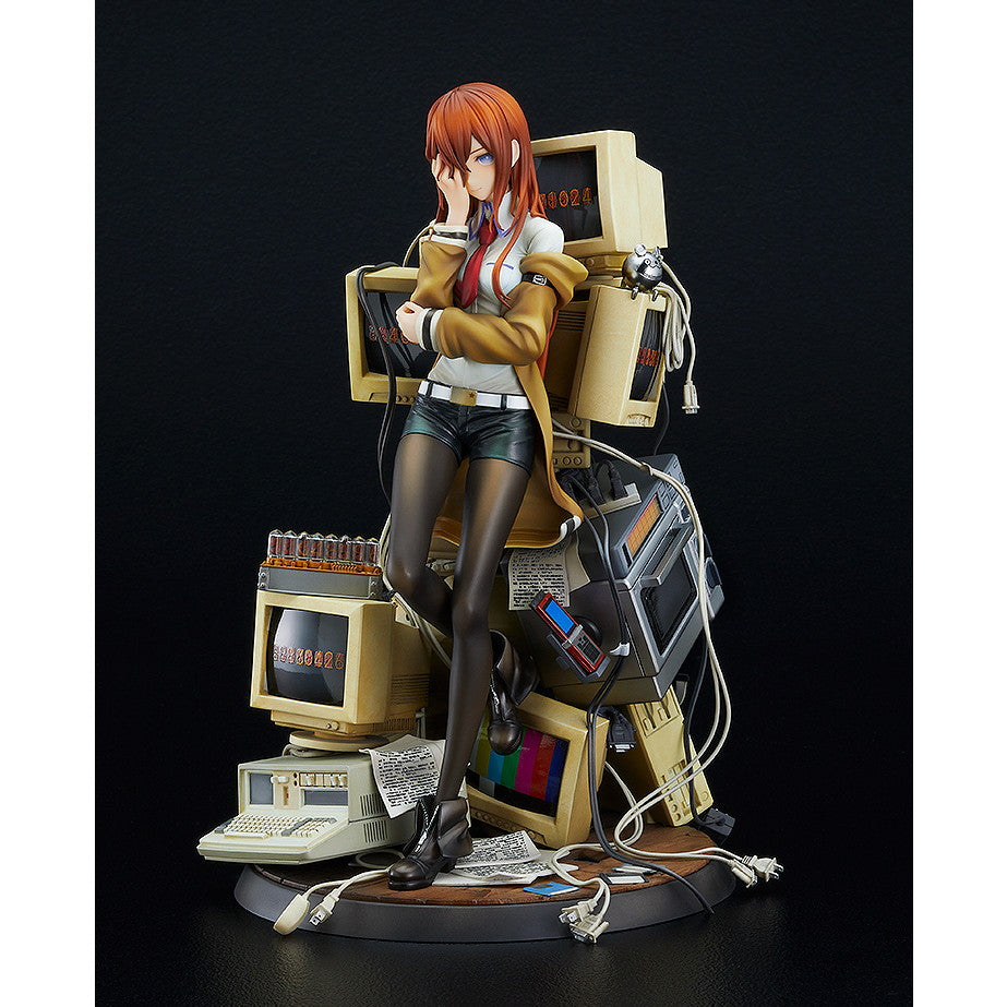 【中古即納】[FIG] (再販) 牧瀬紅莉栖～運命探知の魔眼(リーディング・シュタイナー)～(まきせくりす) STEINS;GATE(シュタインズ・ゲート) 1/7 完成品 フィギュア グッドスマイルカンパニー(20250731)