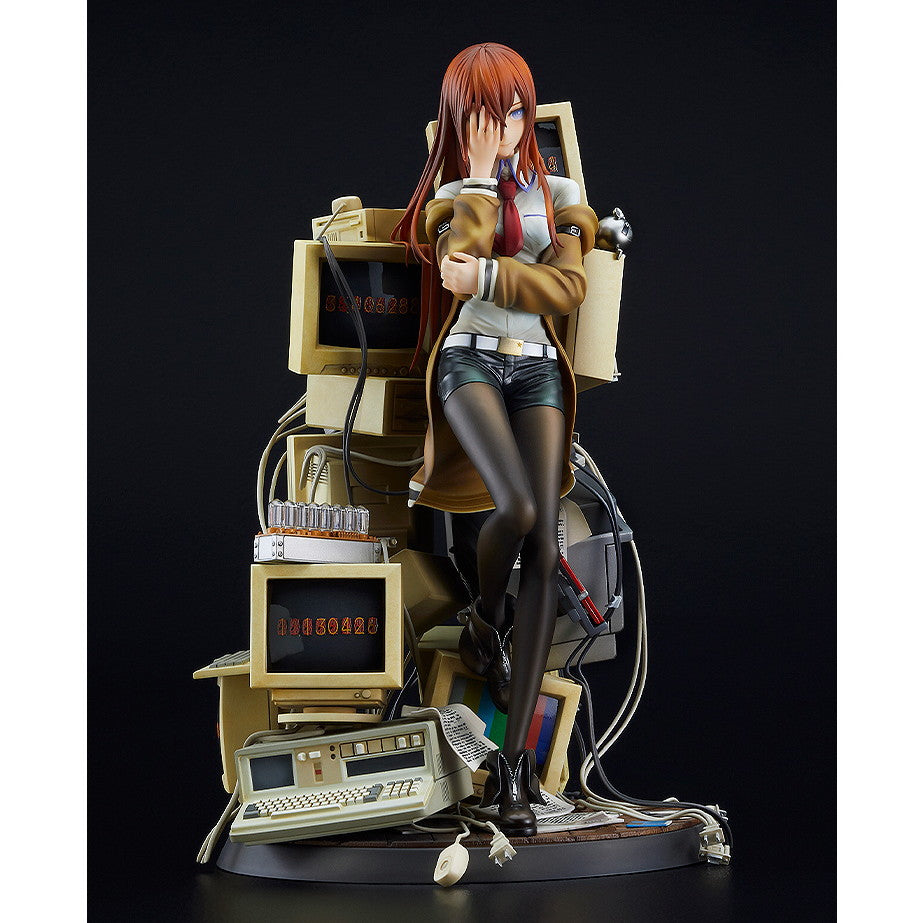 【中古即納】[FIG] (再販) 牧瀬紅莉栖～運命探知の魔眼(リーディング・シュタイナー)～(まきせくりす) STEINS;GATE(シュタインズ・ゲート) 1/7 完成品 フィギュア グッドスマイルカンパニー(20250731)