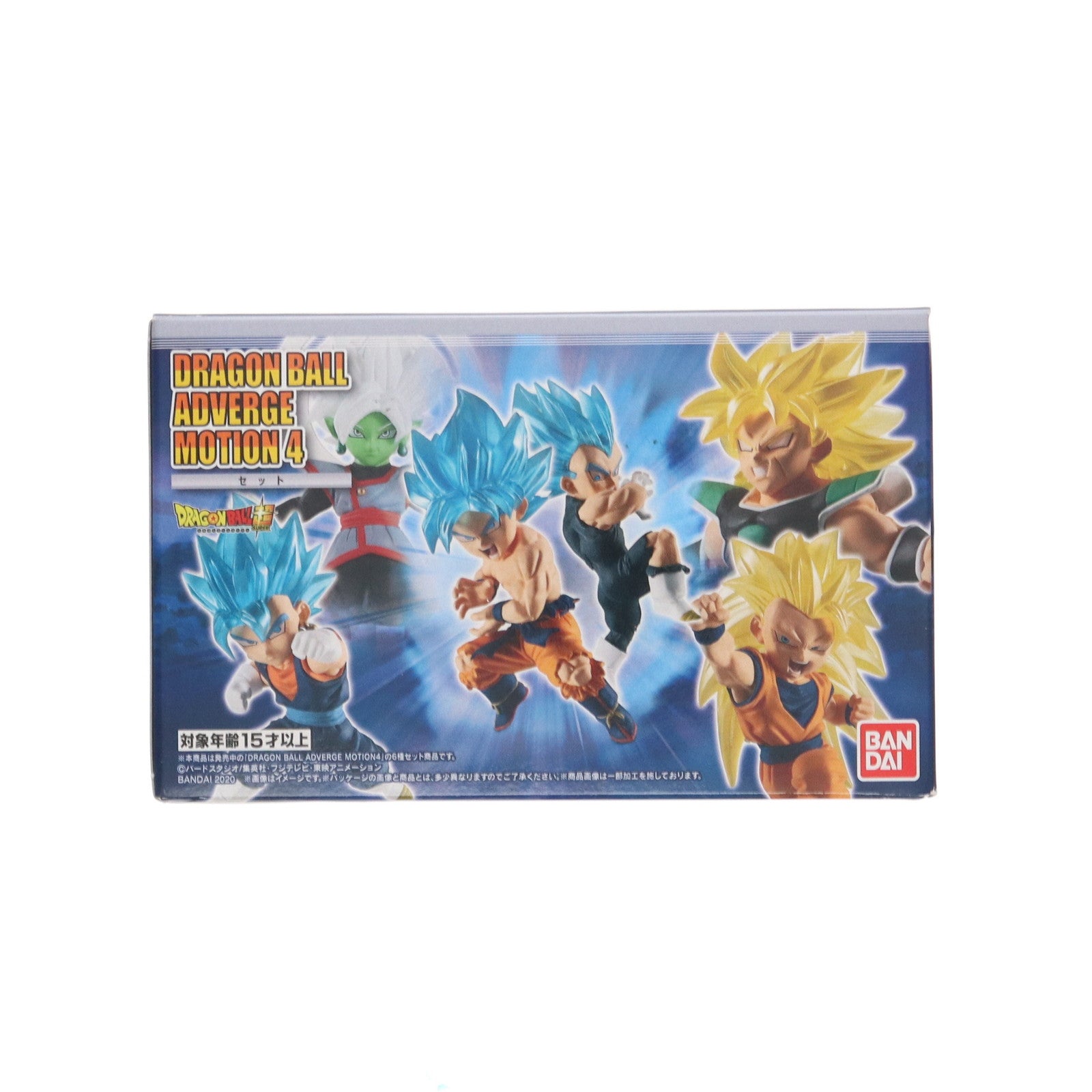 【中古即納】[FIG] (BOX)(食玩) DRAGONBALL ADVERGE MOTION4セット フィギュア(6個) バンダイ(20200629)