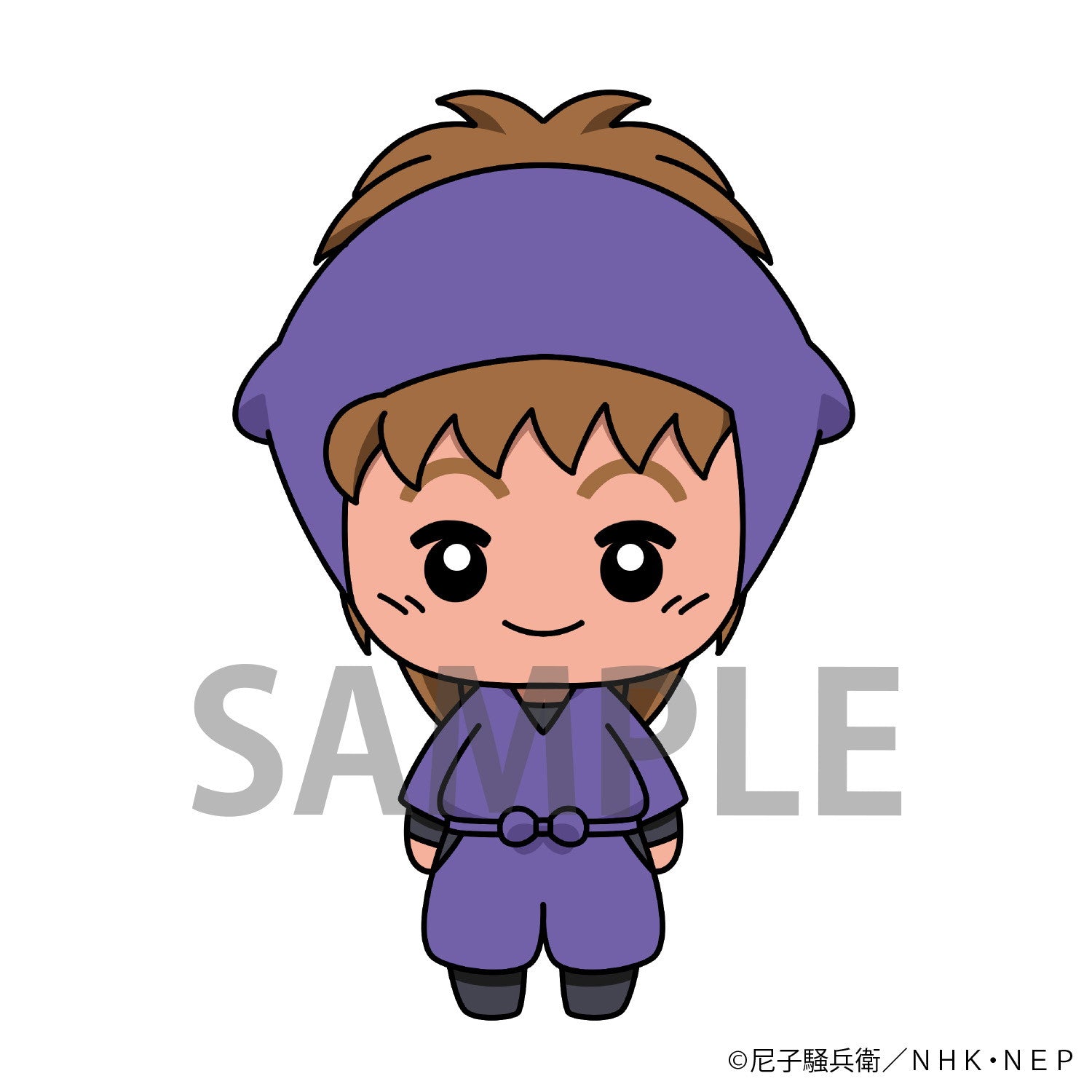 【新品即納】[FIG] にょきんと『忍たま乱太郎』マスコットフィギュアVol.2(8個) PROOF(プルーフ)(20250315)