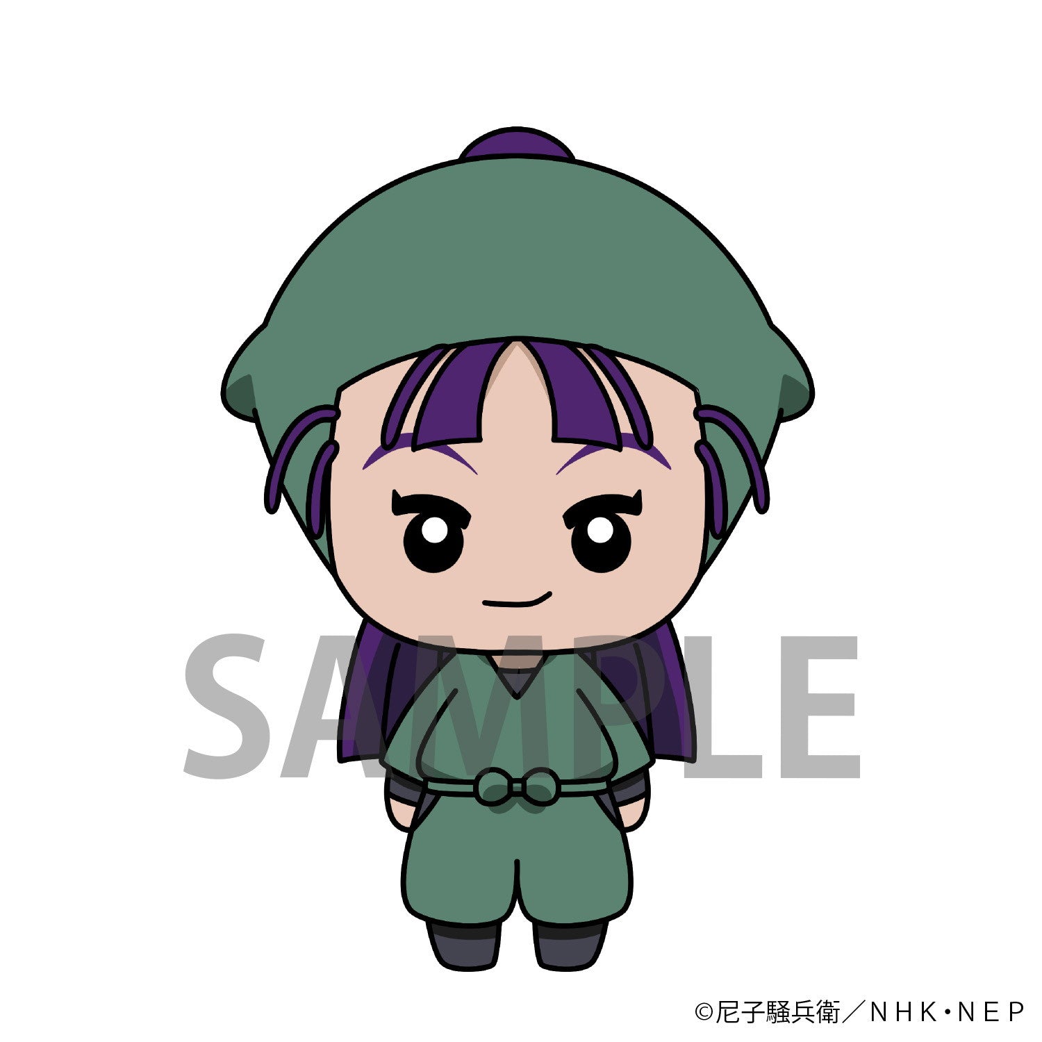 【新品即納】[FIG] にょきんと『忍たま乱太郎』マスコットフィギュアVol.2(8個) PROOF(プルーフ)(20250315)