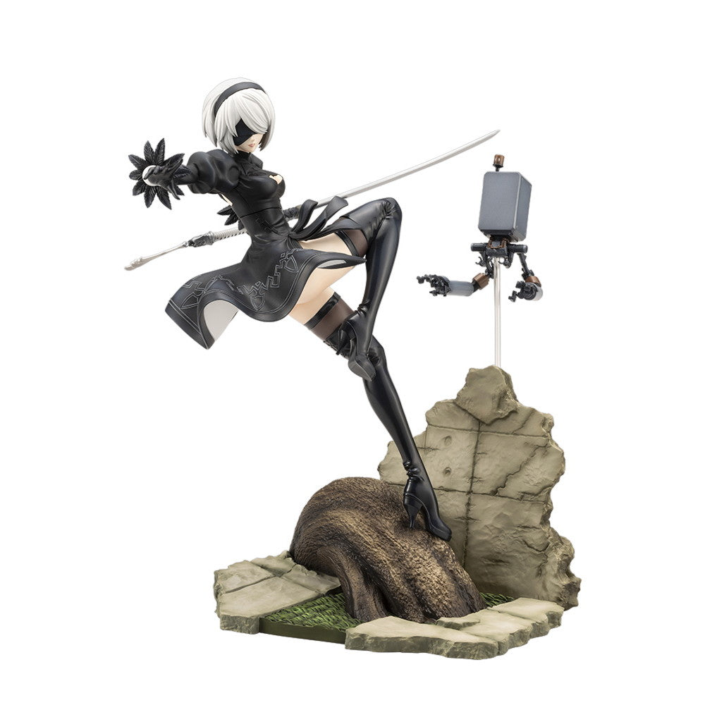 【中古即納】[FIG] ARTFX J 2B NieR:Automata(ニーア オートマタ) Ver1.1a 1/8 完成品 フィギュア(PV102) コトブキヤ(20250129)