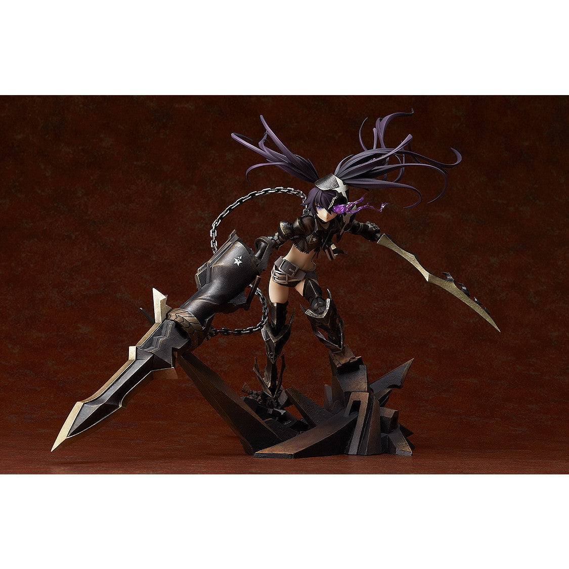 【予約安心出荷】[FIG](再販)インセイン・ブラック★ロックシューター TV ANIMATION BLACKROCK SHOOTER 1/8 完成品 フィギュア グッドスマイルカンパニー(2025年2月)