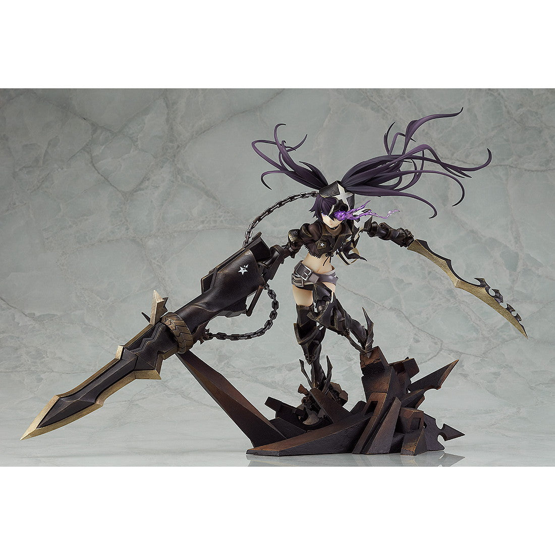 【予約安心出荷】[FIG](再販)インセイン・ブラック★ロックシューター TV ANIMATION BLACKROCK SHOOTER 1/8 完成品 フィギュア グッドスマイルカンパニー(2025年2月)