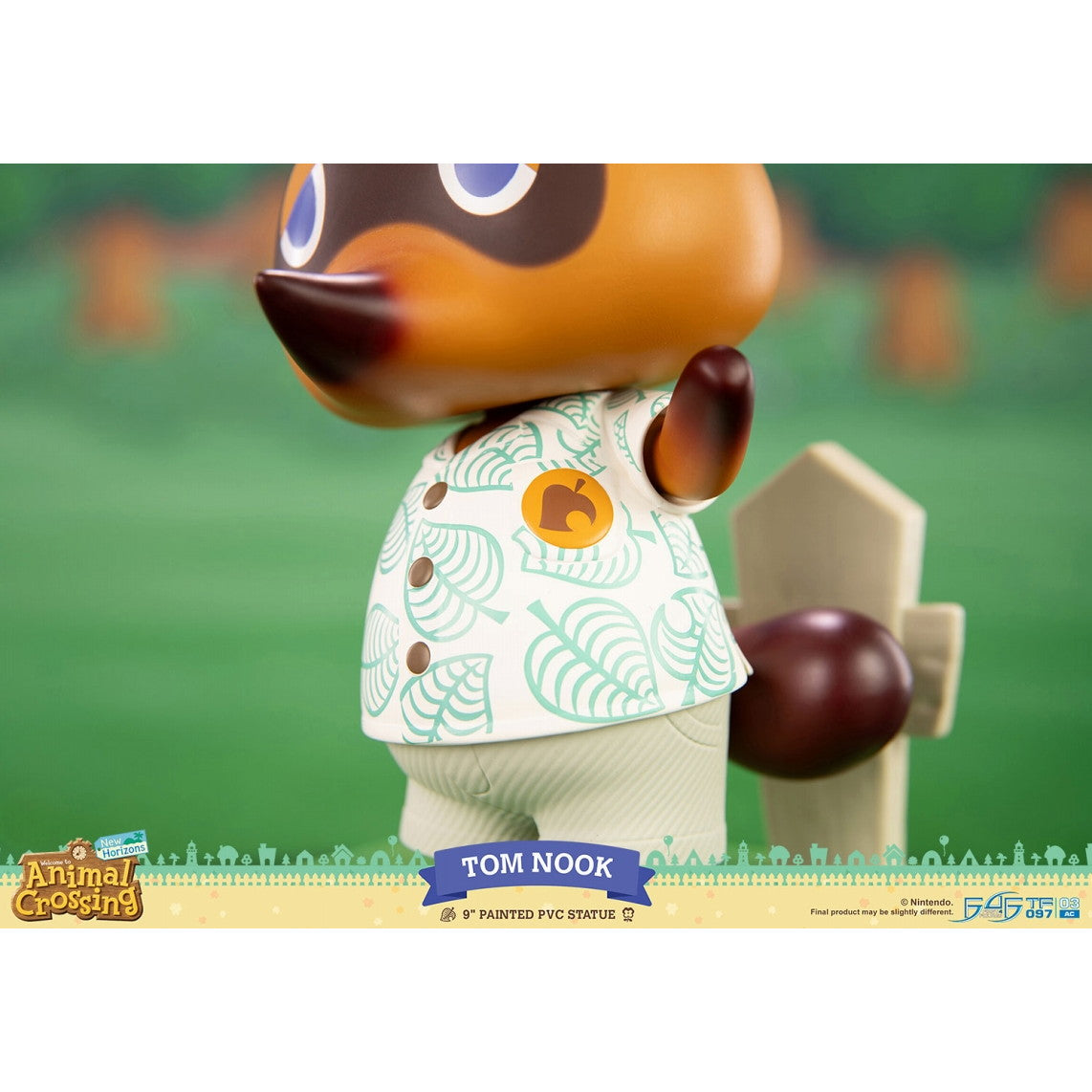 【新品即納】[FIG] たぬきち あつまれ どうぶつの森 PVC スタチュー 完成品 フィギュア First 4 Figures(ファースト4フィギュア)(20250430)