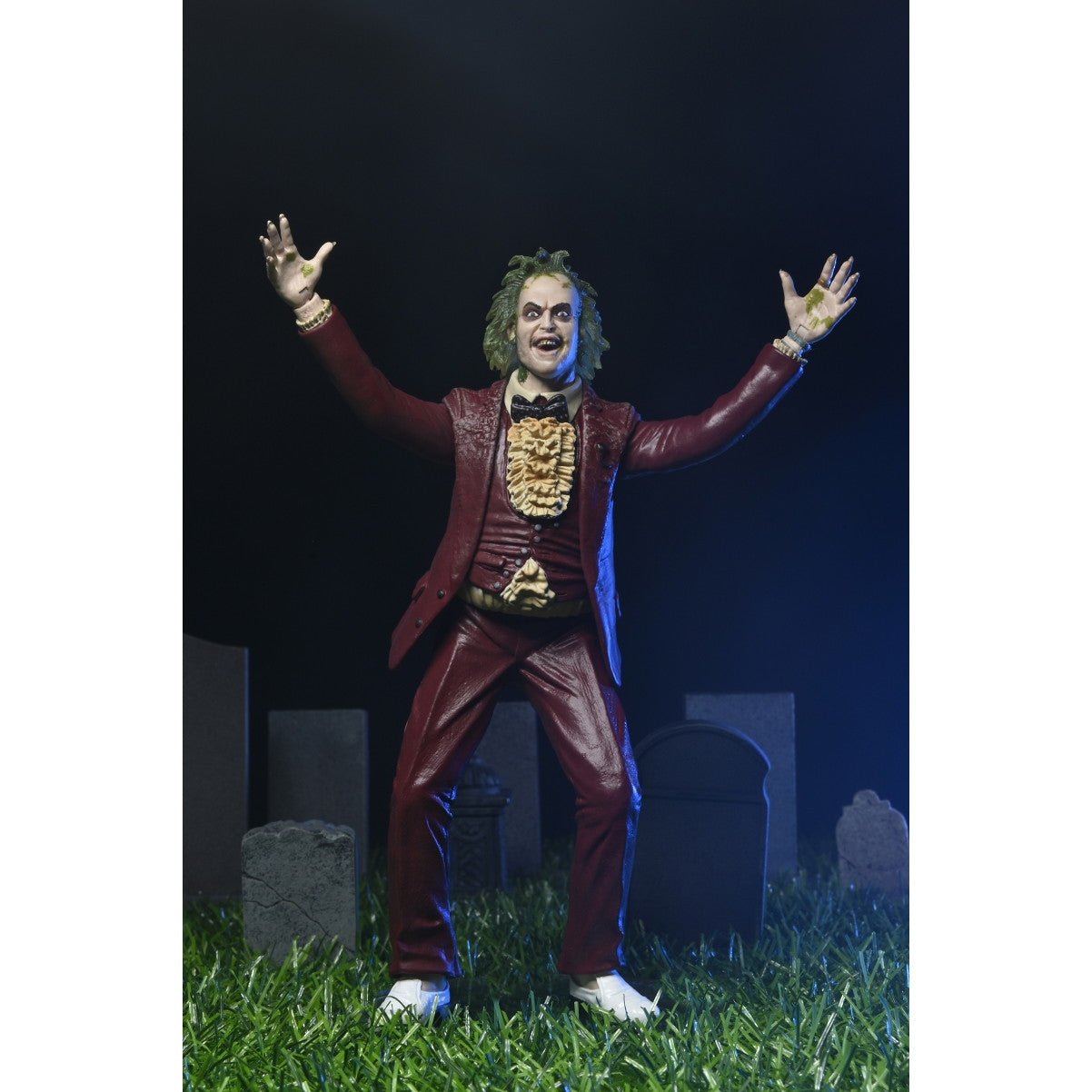 【新品即納】[FIG] ビートルジュース(レッドタキシード Ver.) 完成品 7インチ アクションフィギュア ネカ(20241031)
