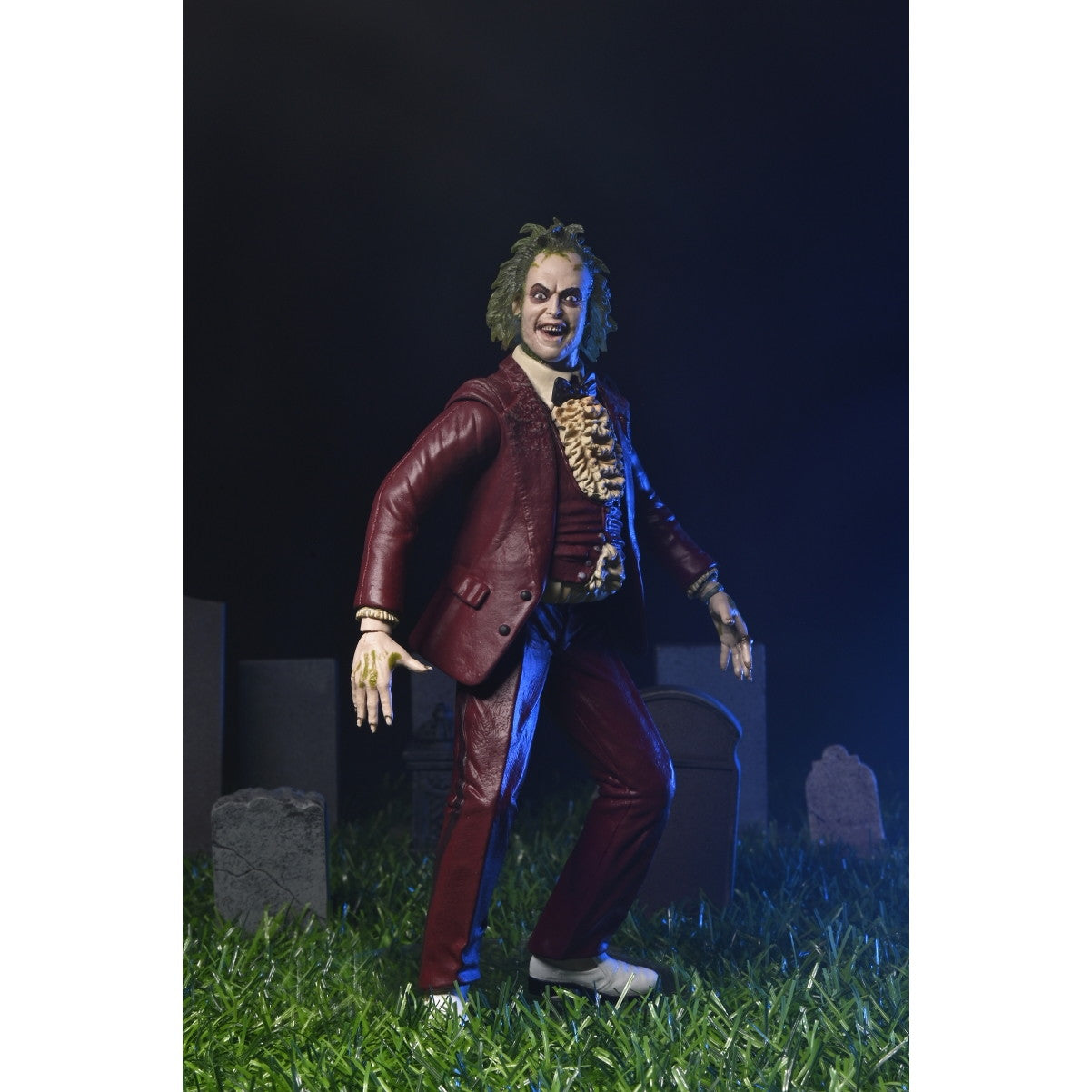 【新品即納】[FIG] ビートルジュース(レッドタキシード Ver.) 完成品 7インチ アクションフィギュア ネカ(20241031)