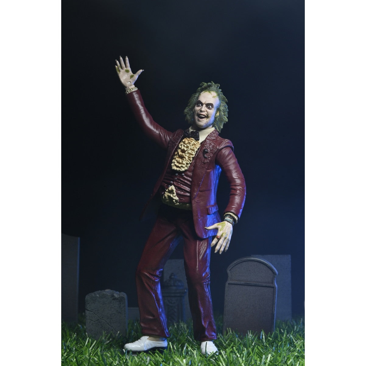 【新品即納】[FIG] ビートルジュース(レッドタキシード Ver.) 完成品 7インチ アクションフィギュア ネカ(20241031)