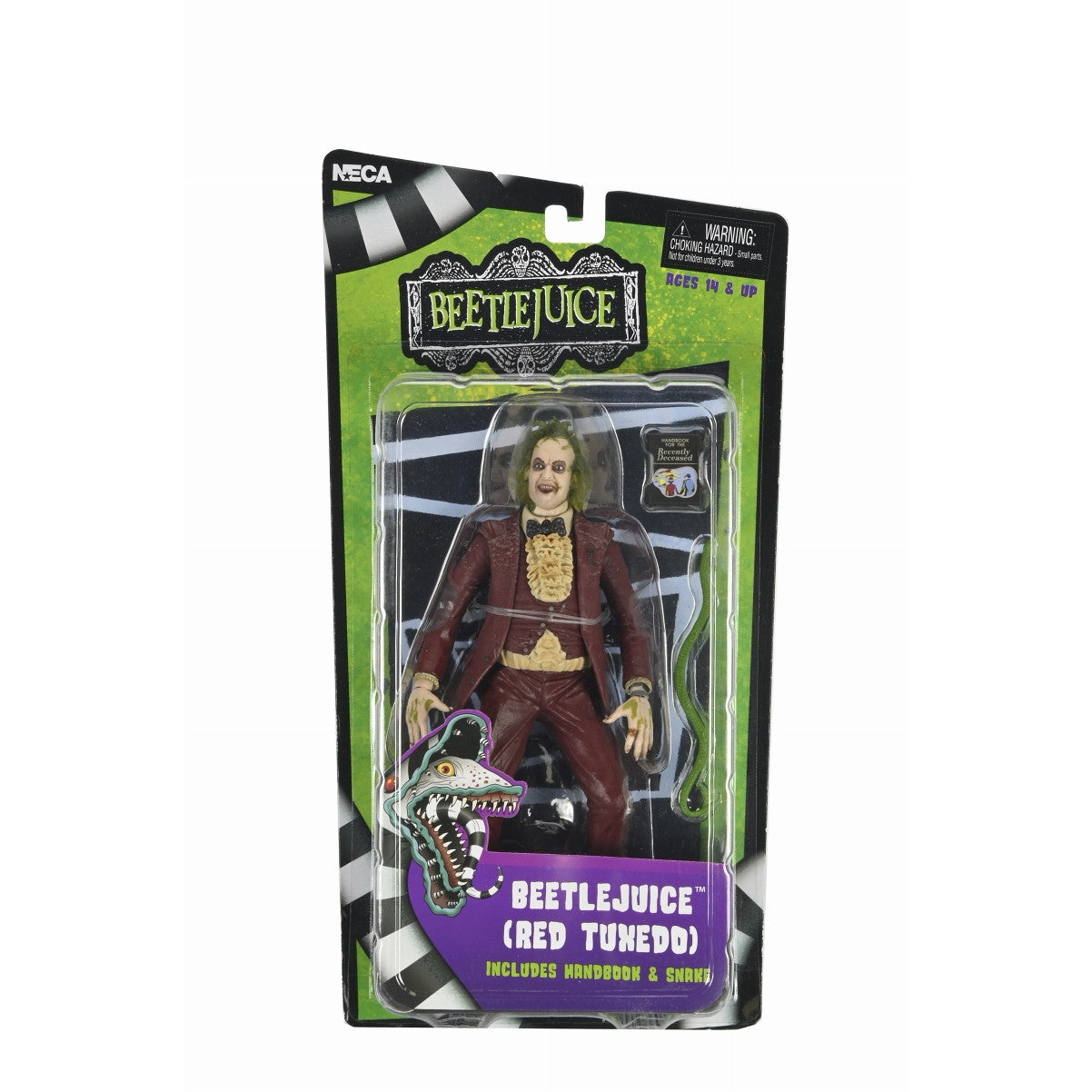 【新品即納】[FIG] ビートルジュース(レッドタキシード Ver.) 完成品 7インチ アクションフィギュア ネカ(20241031)