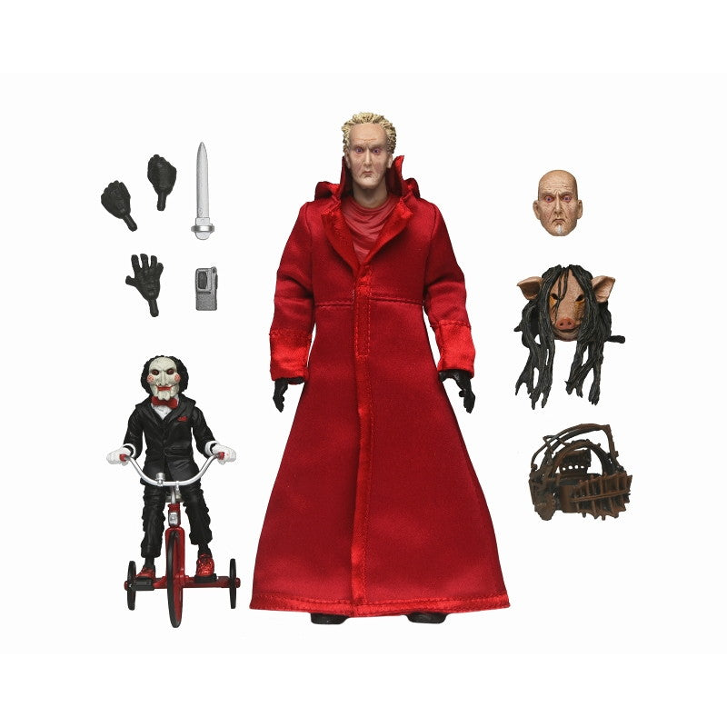 【新品即納】[FIG] ジグソウ・キラー(レッドローブ Ver.) ソウ SAW シリーズ 完成品 アルティメット 7インチ アクションフィギュア ネカ(20241031)